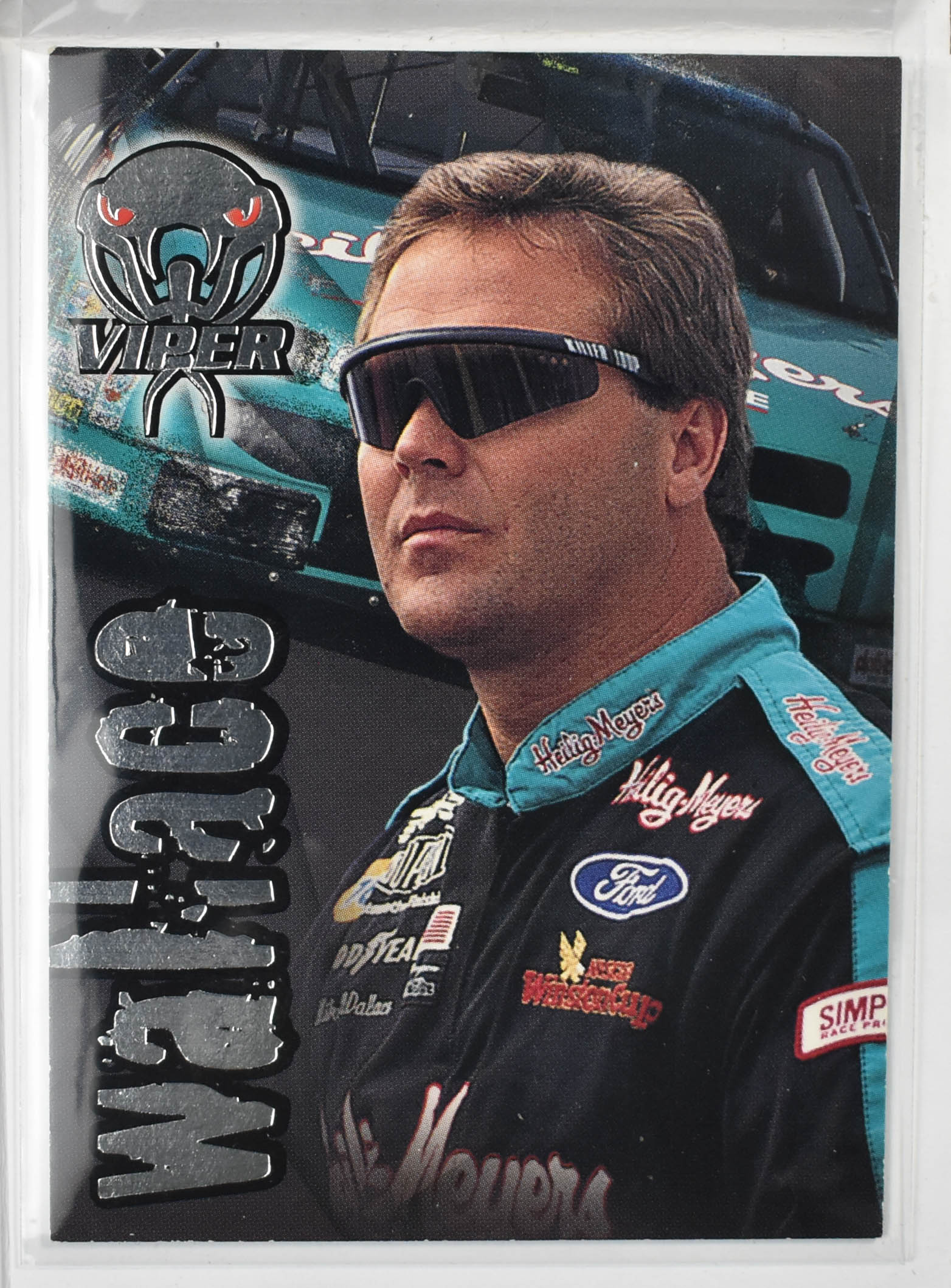 Mike Wallace 24 Viper Nascar Card