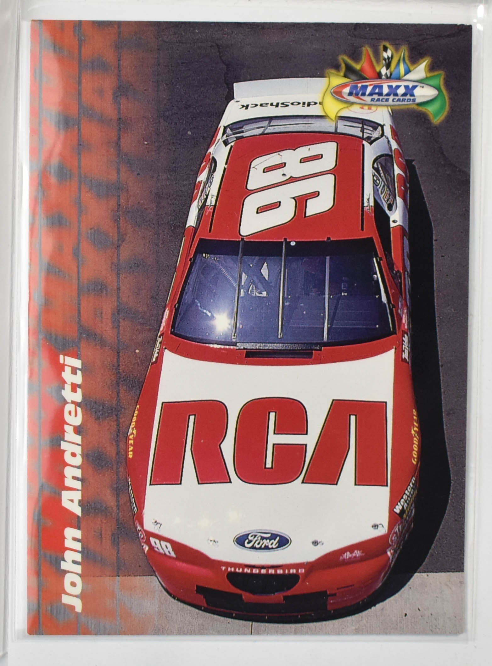 John Andretti 84 Nascar Card