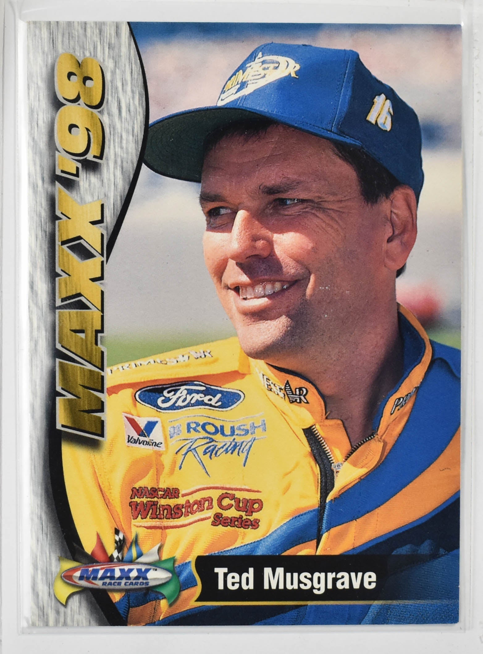 Ted Musgrave 16 Nascar Card