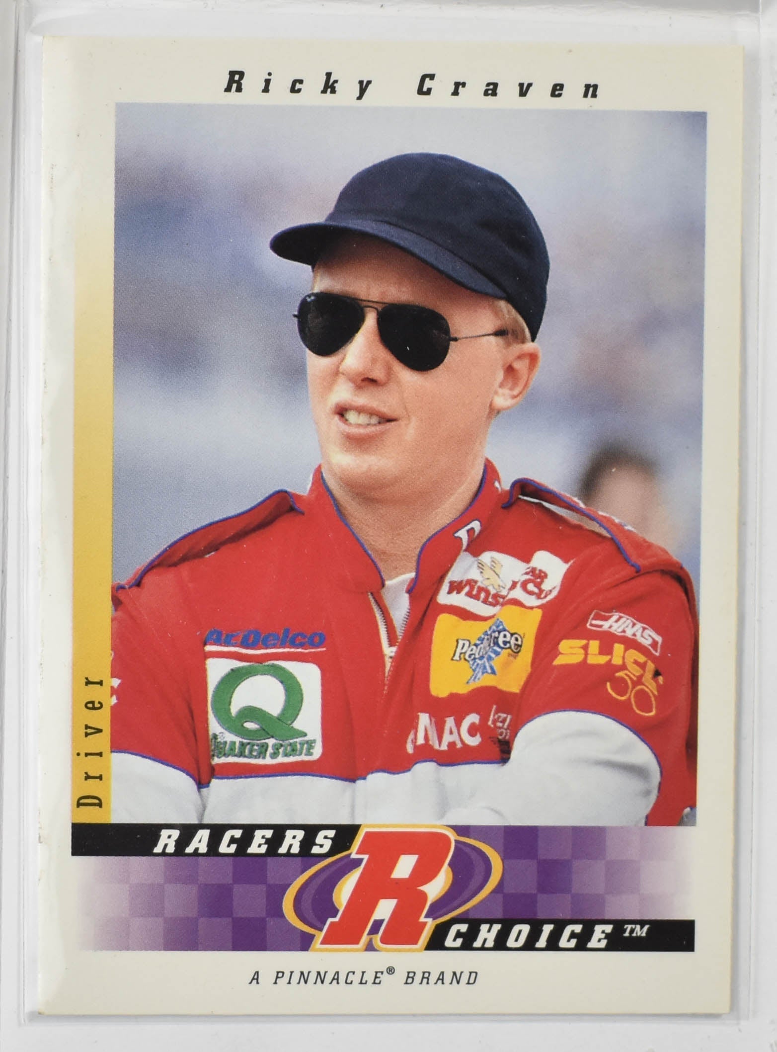 Ricky Craven Racers Choice 25 Nascar Card