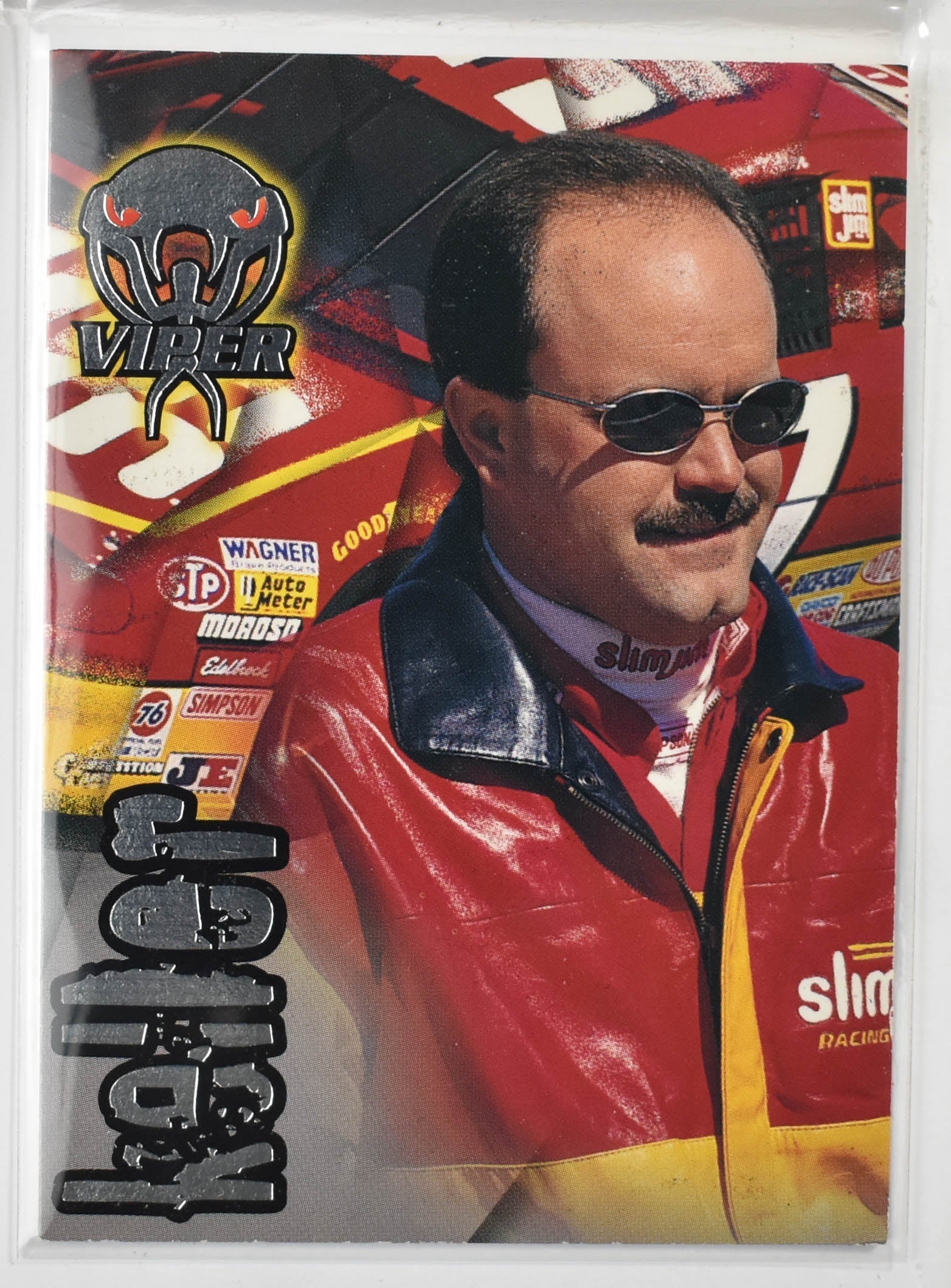 Jason Keller 49 Viper 1996 Nascar Card