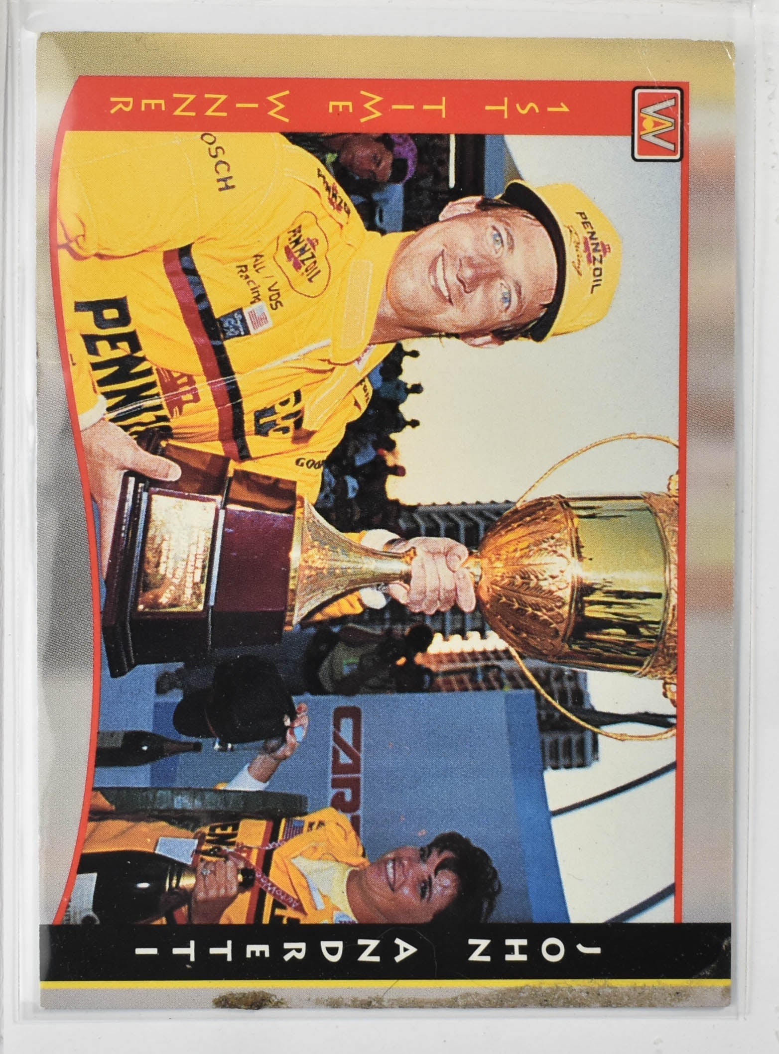 John Andretti 48 PPG Indy Car Nascar Card