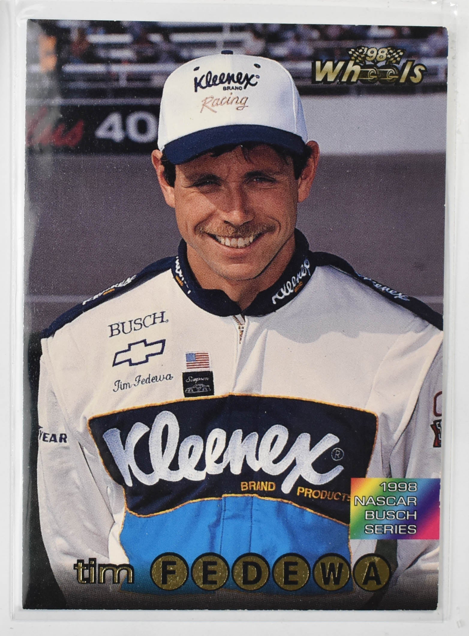 Tim Fedewa 48 Wheels 1998 Nascar Card