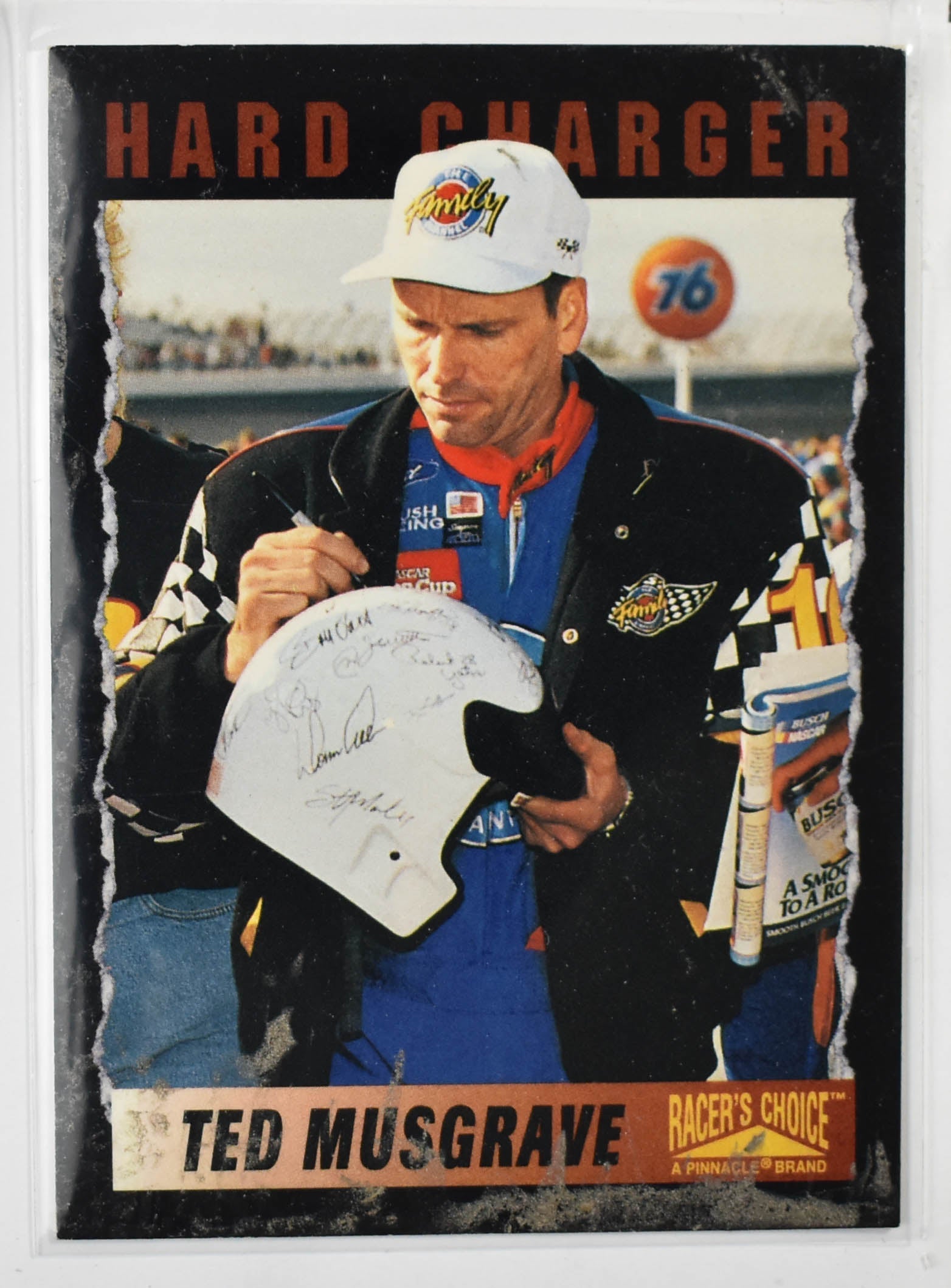 Ted Musgrave 65 Nascar Card