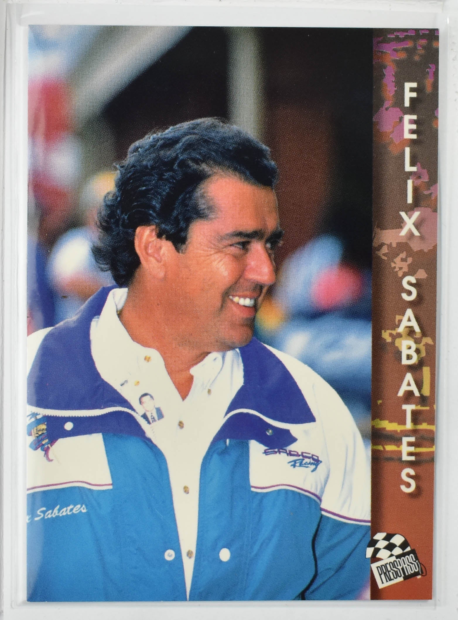 Felix Sabates 85 Press Pass Nascar Card