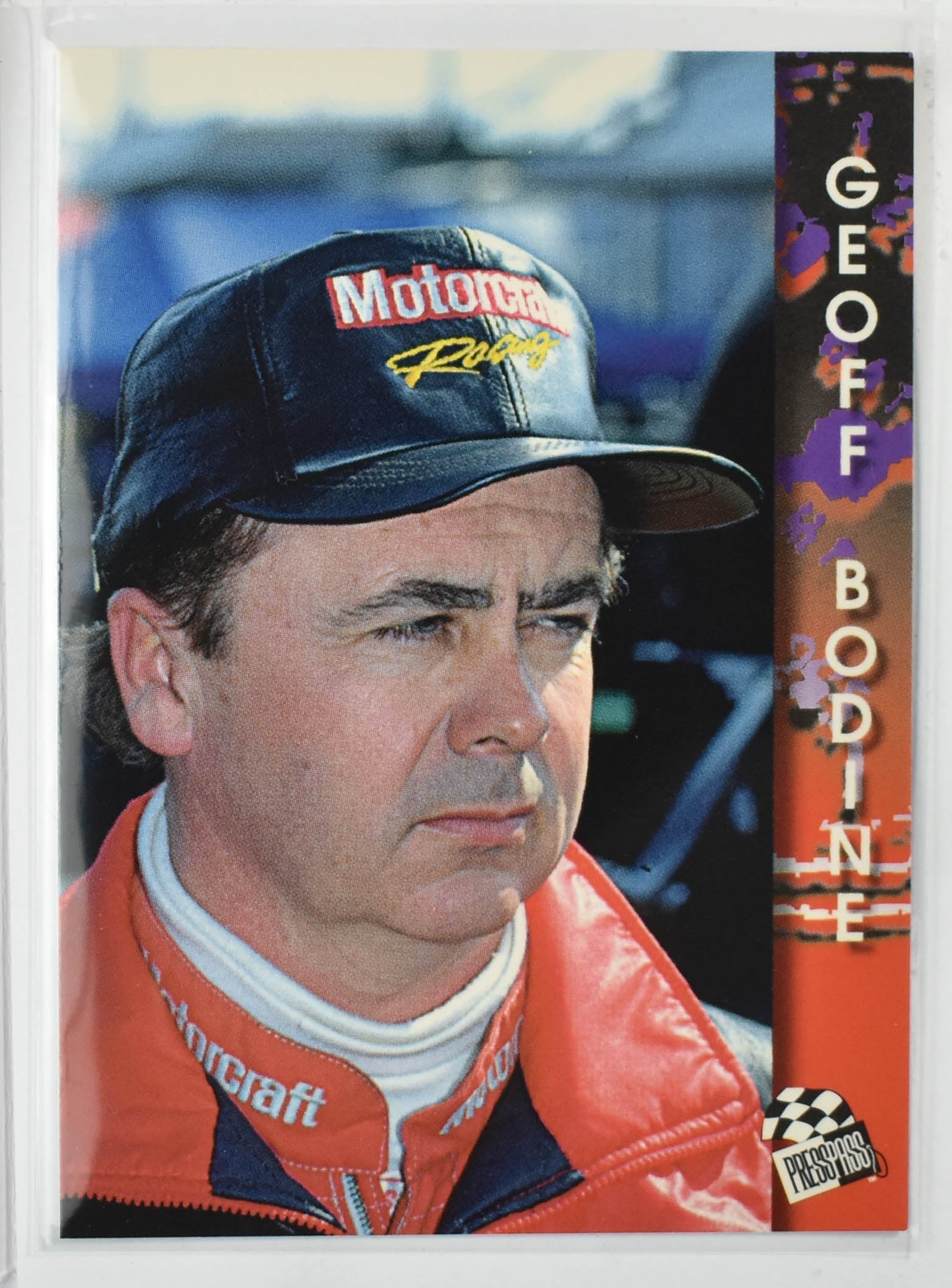 Geoff Bodine 75 Press Pass Nascar Card