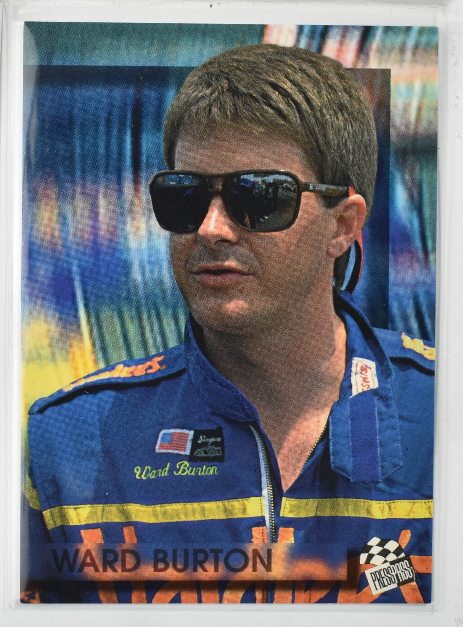 Ward Burton 57 Press Pass Nascar Card