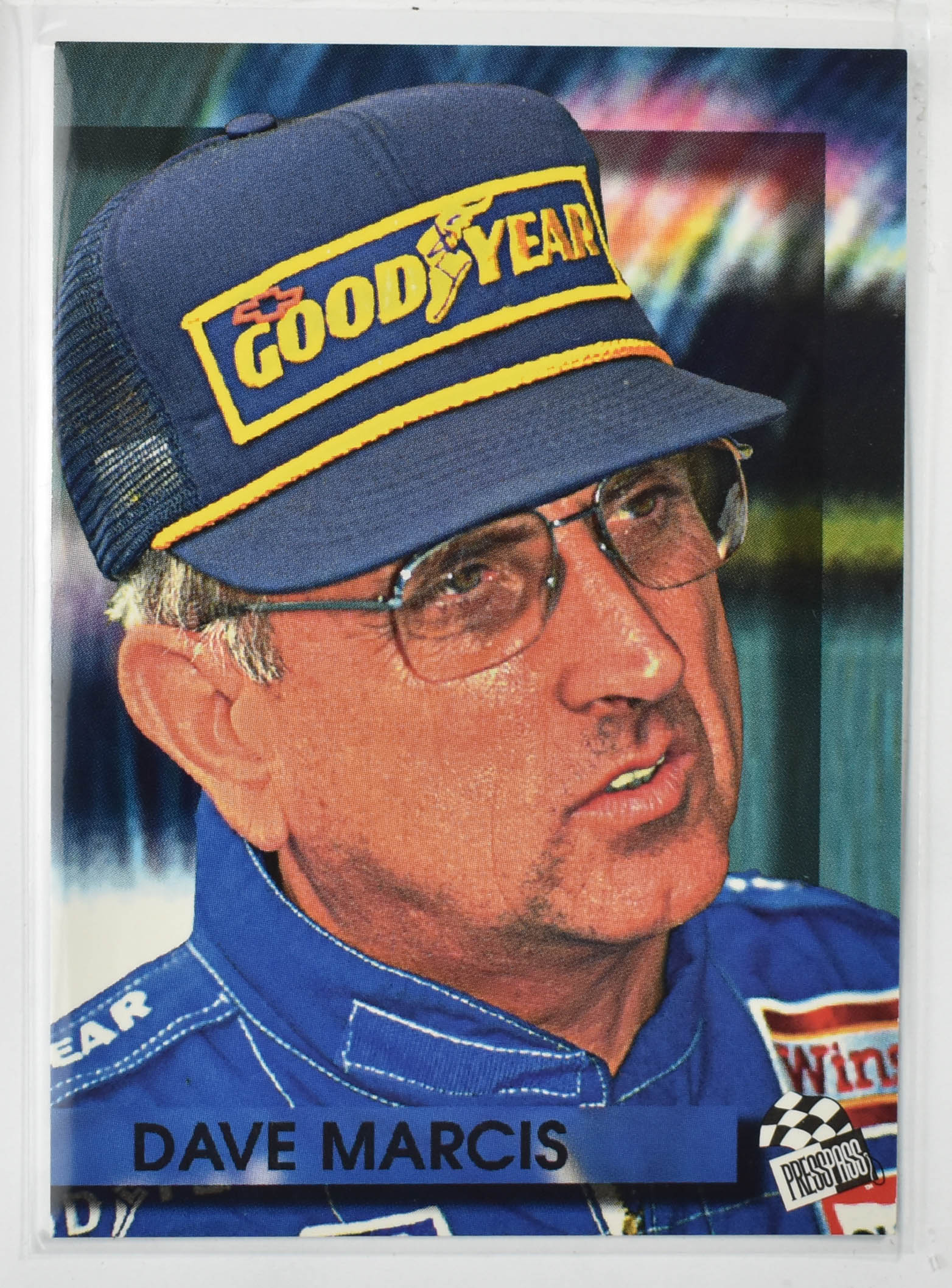 Dave Marcis 15 Press Pass Nascar Card