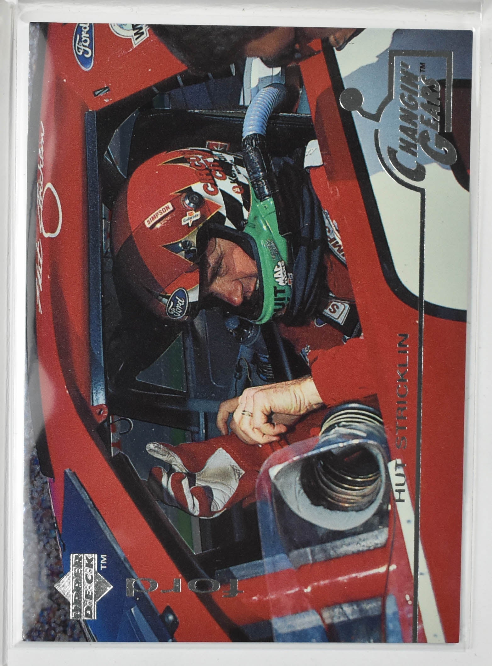 Hut Stricklin RC115 Upper Deck Nascar Card