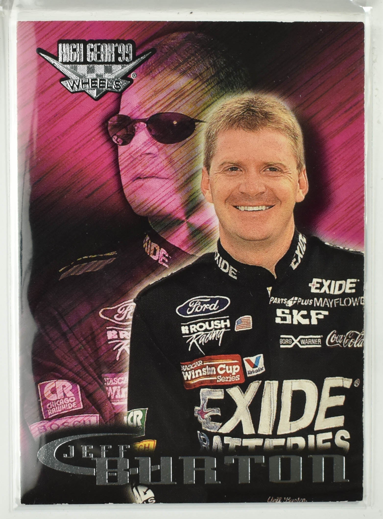 Jeff Burton 5 Wheels Sports Nascar Card