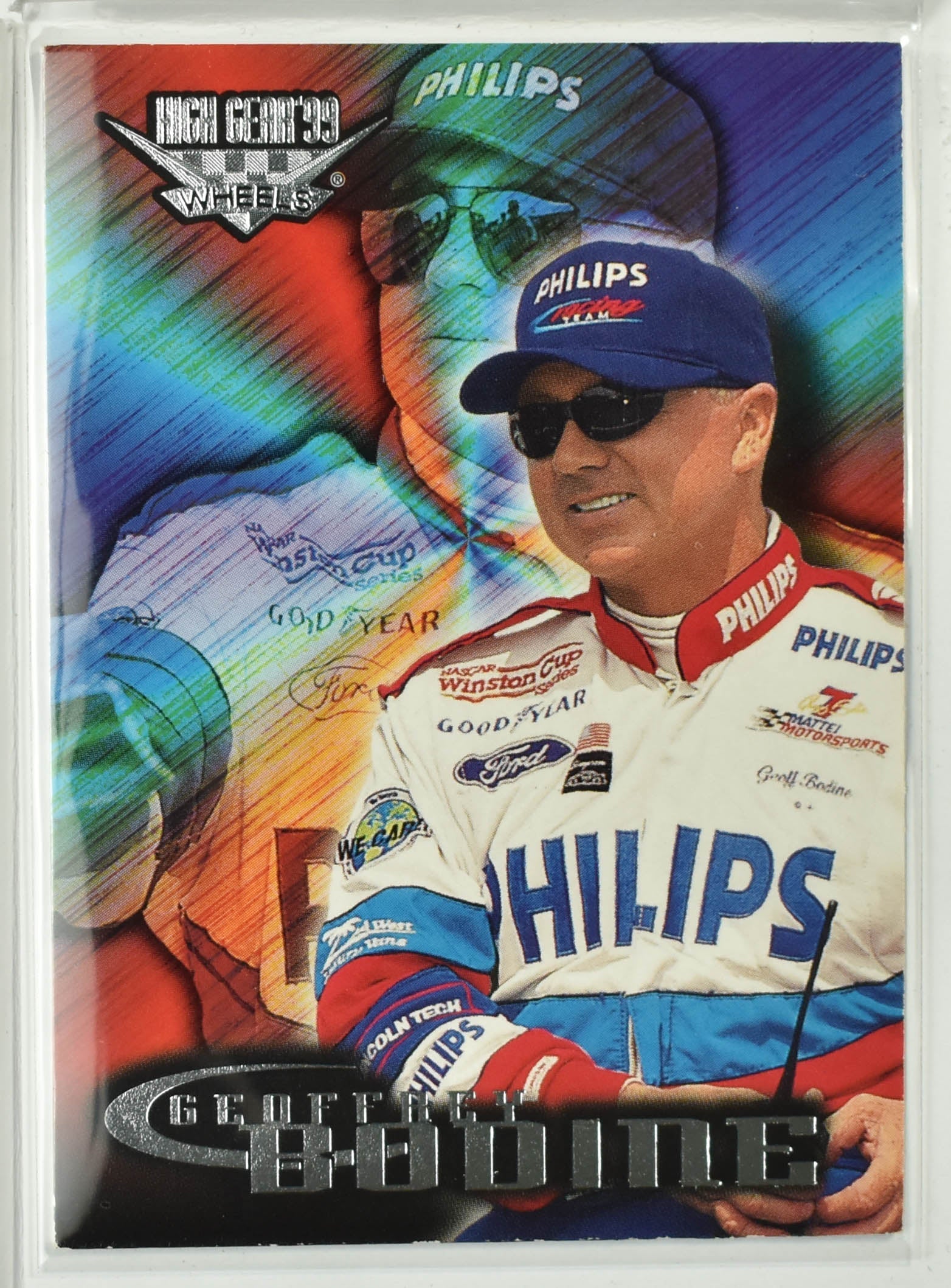 Geoff Bodine 25 Wheels Sports 1999 RCI Nascar Card