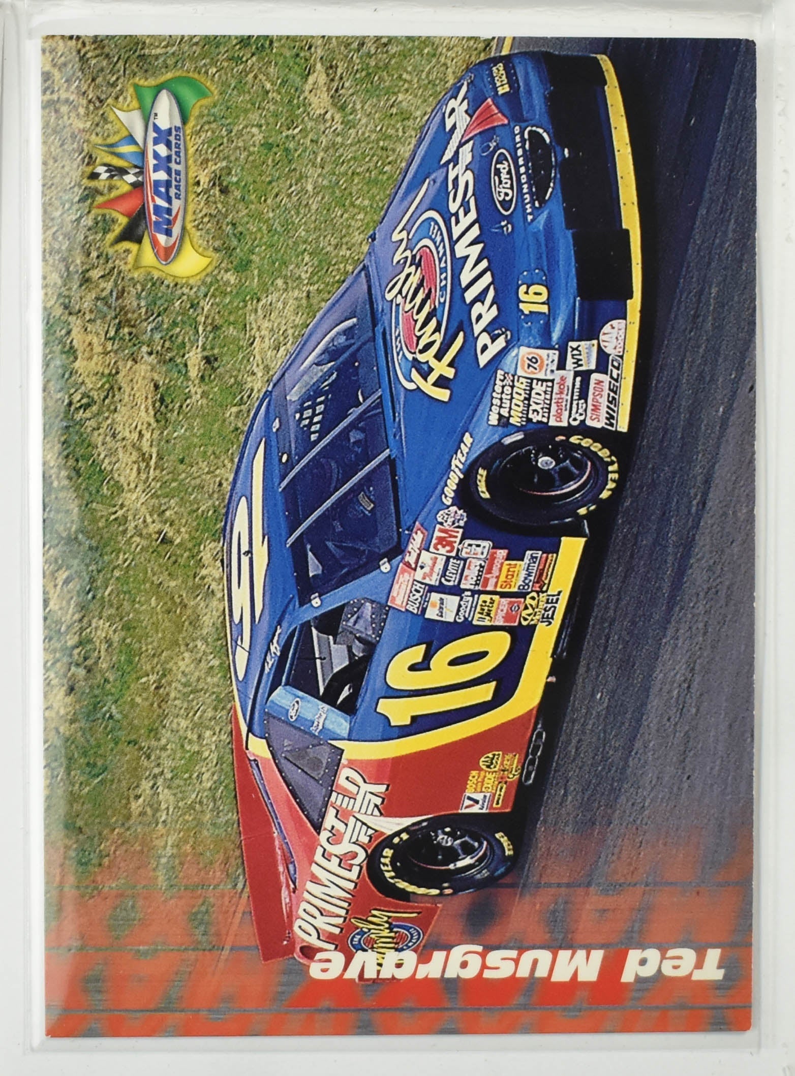 Tedd Musgrave 61 Nascar Card