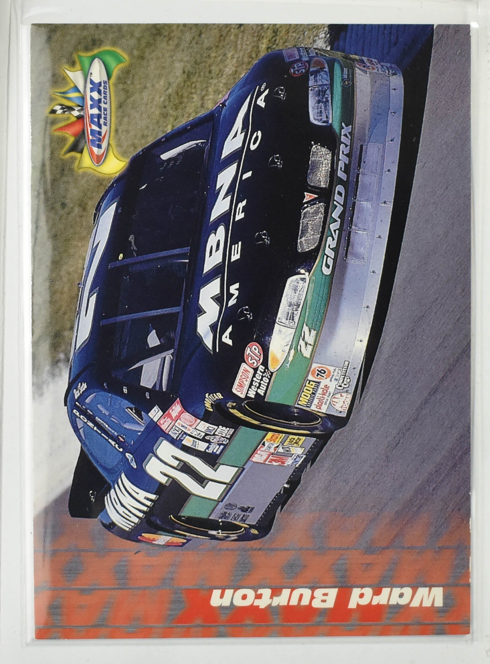 Ward Burton 67 Nascar Card