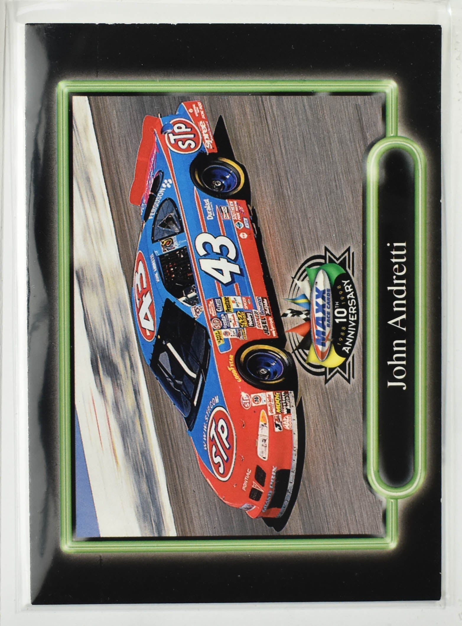 John Andretti 86 MAXX 1998 Nascar Card