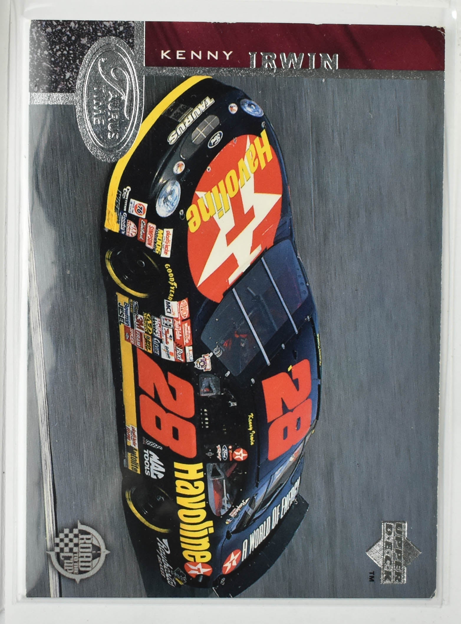 Kenny Irwin 56 Upper Deck 1998 Nascar Card