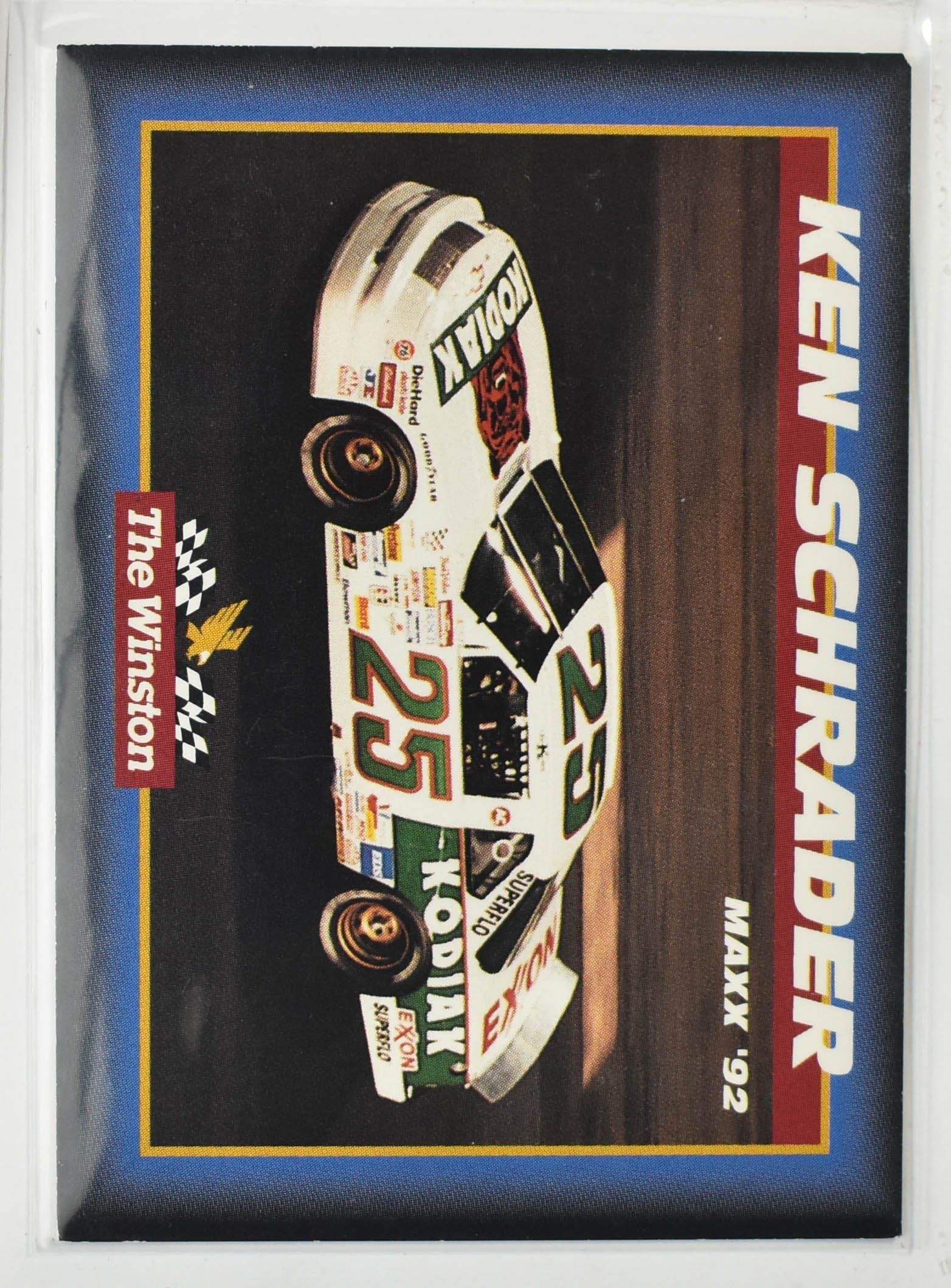 Ken Schrader 23 of 50 The Winston 1992 Nascar Card