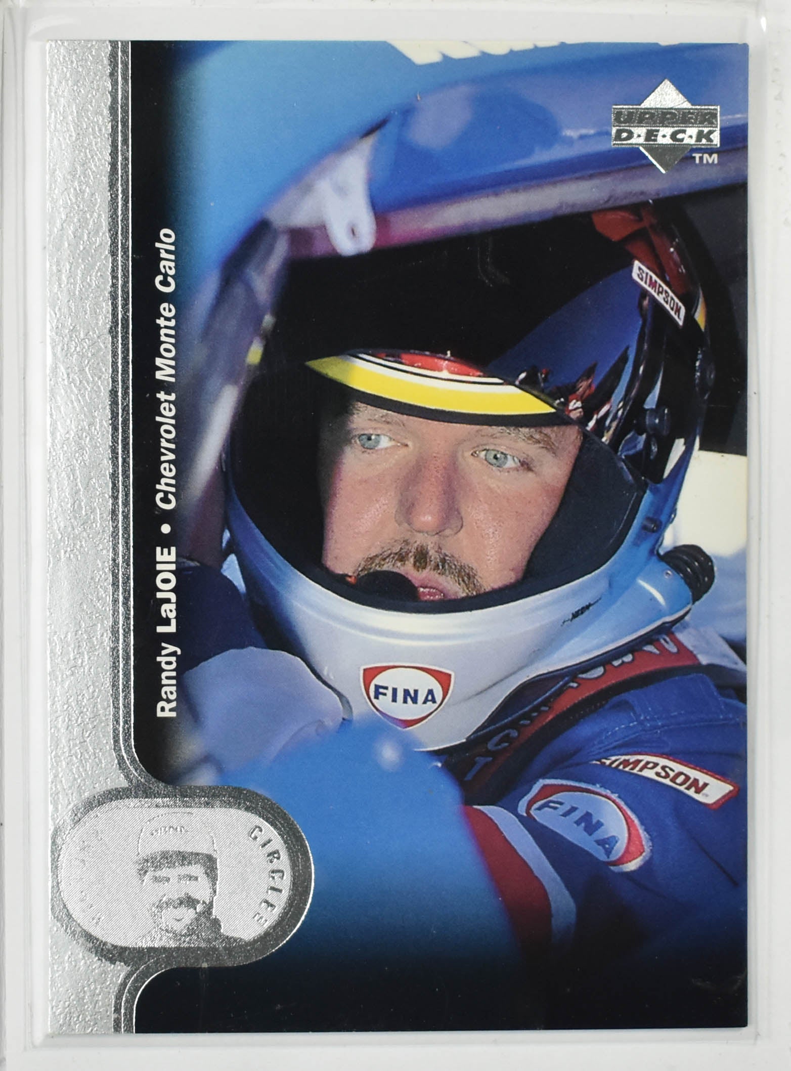 Randy Lajoie 45 Upper Deck 1996 Nascar Card