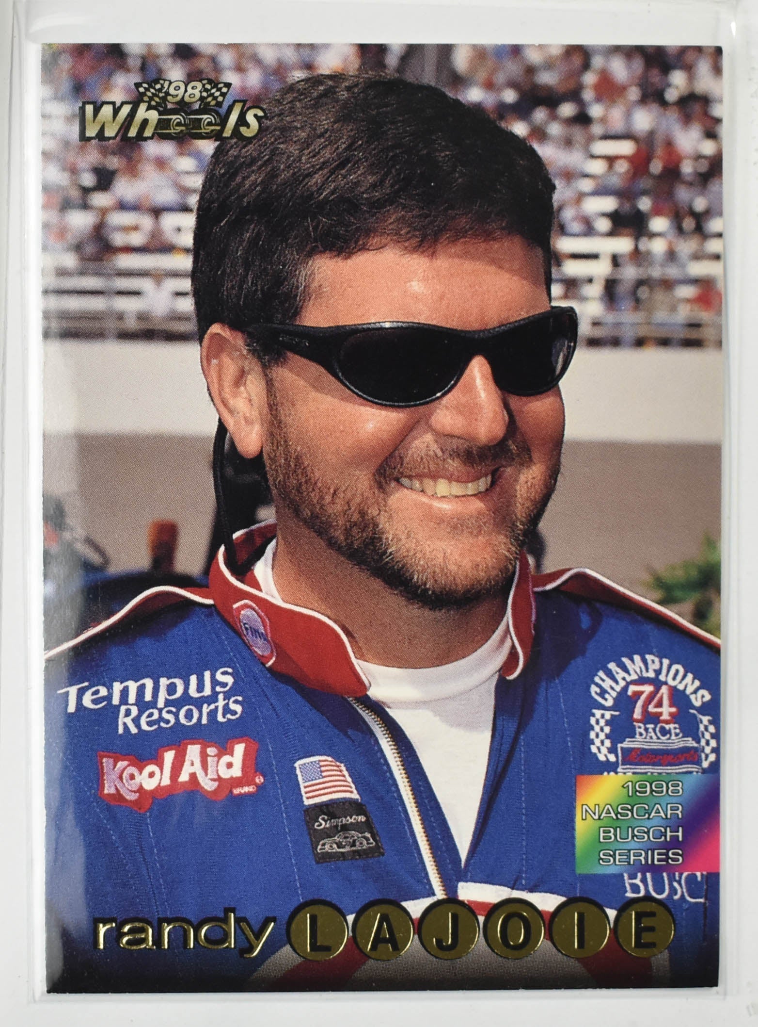 Randy Lajoie 52 Nascar Card