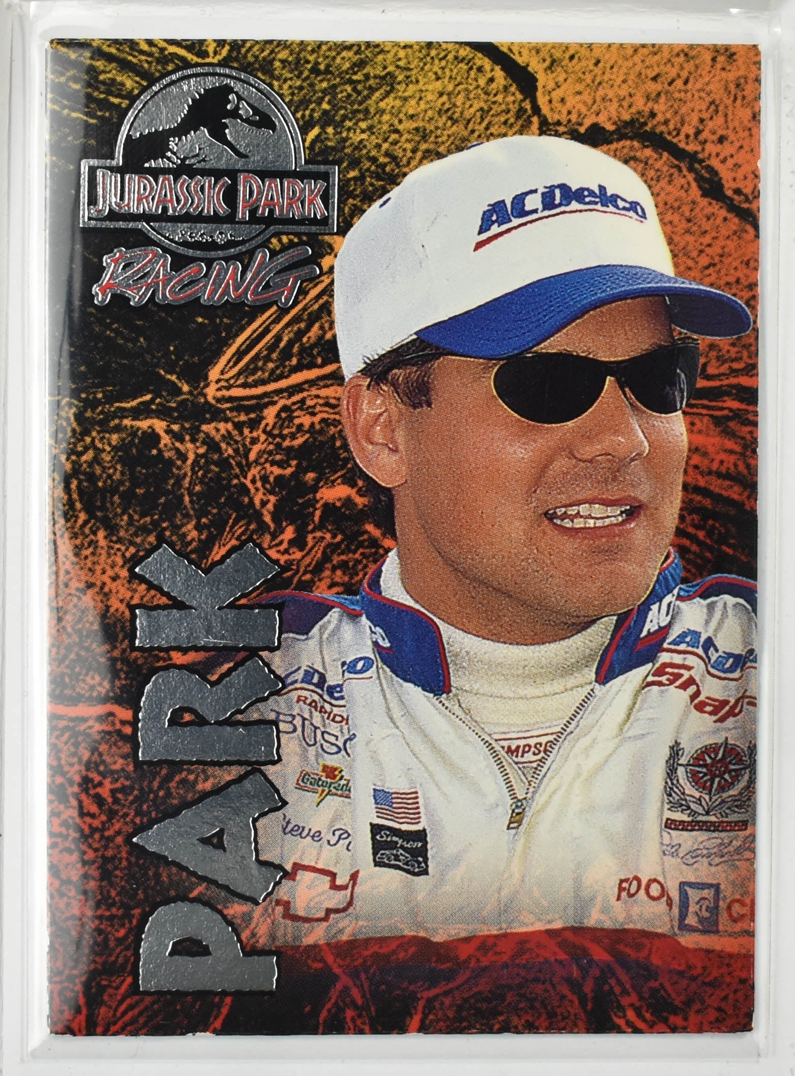 Steve Park 35 Jurassic Park Racing 1997 Nascar Card