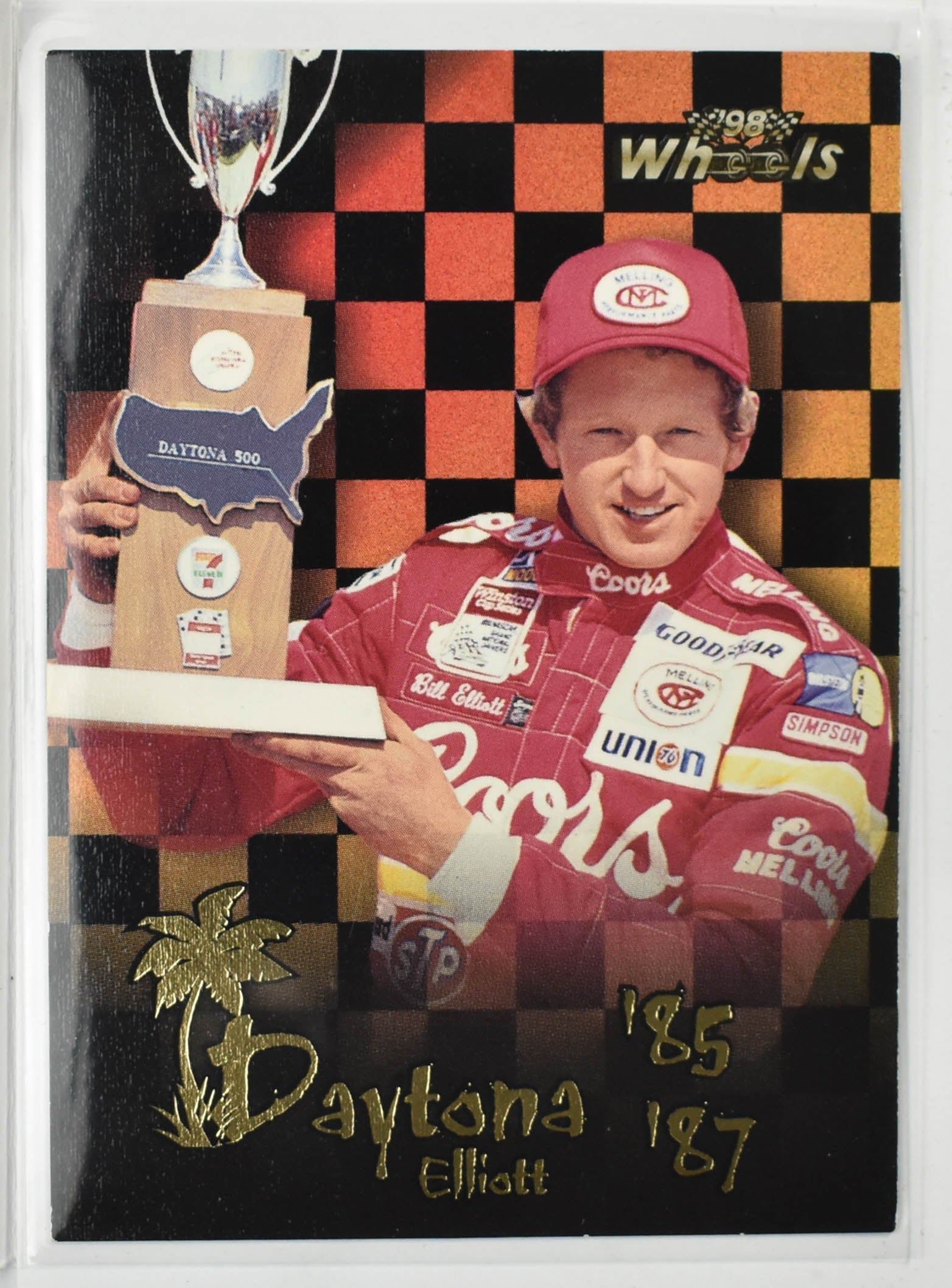 Bill Elliott 84 Wheels Sports Cards Daytona Nascar Card