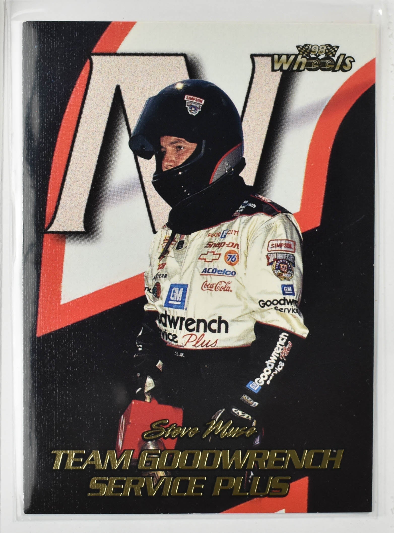 Dale Earnhardt Team Good Wrench Service Plus Steve Muse 1998