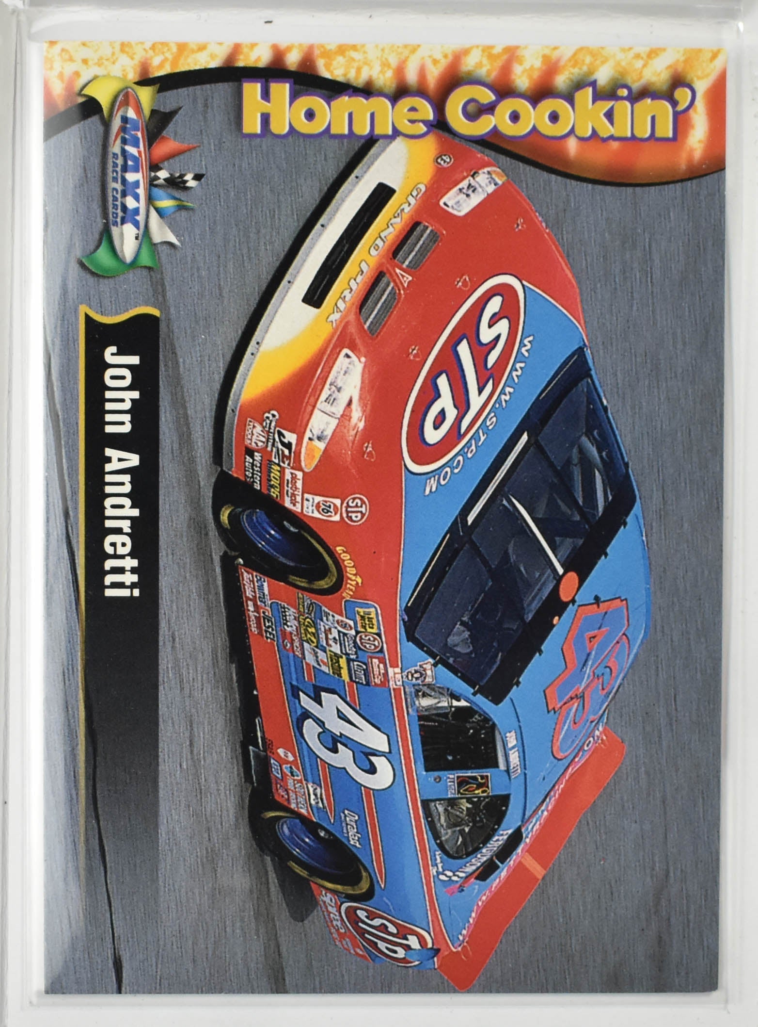 John Andretti 65 Home Cookin 65 MAXX Nascar Card