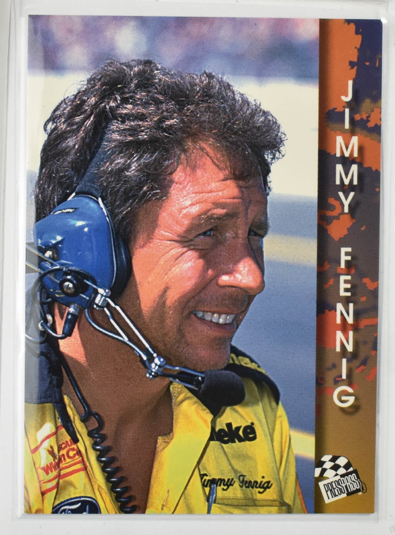 Jimmy Fennig 94 Press Pass 1994 Nascar Card