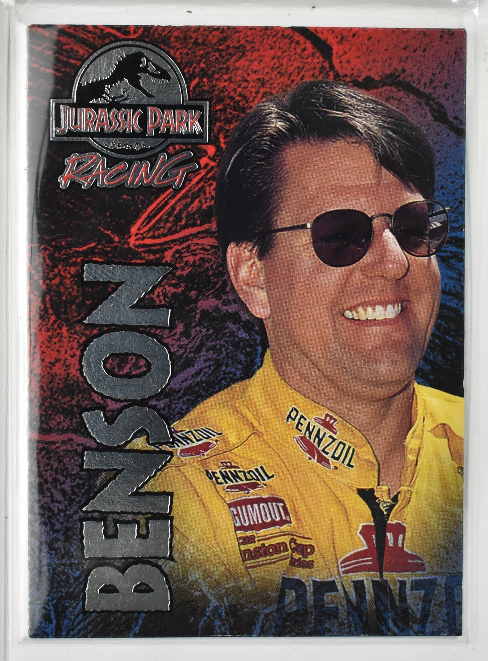 Johnny Benson 13 Jurassic Park Racing Nascar 1997 Nascar Card