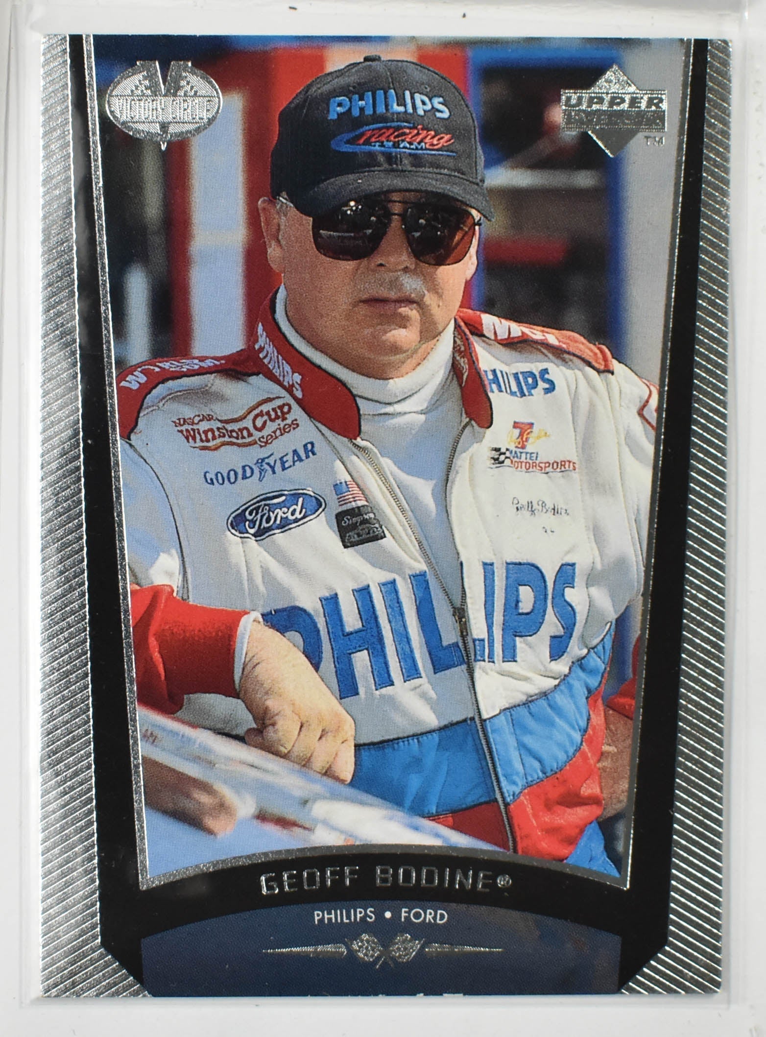 Geoff Bodine 10 Upper Deck 1999 Nascar Card