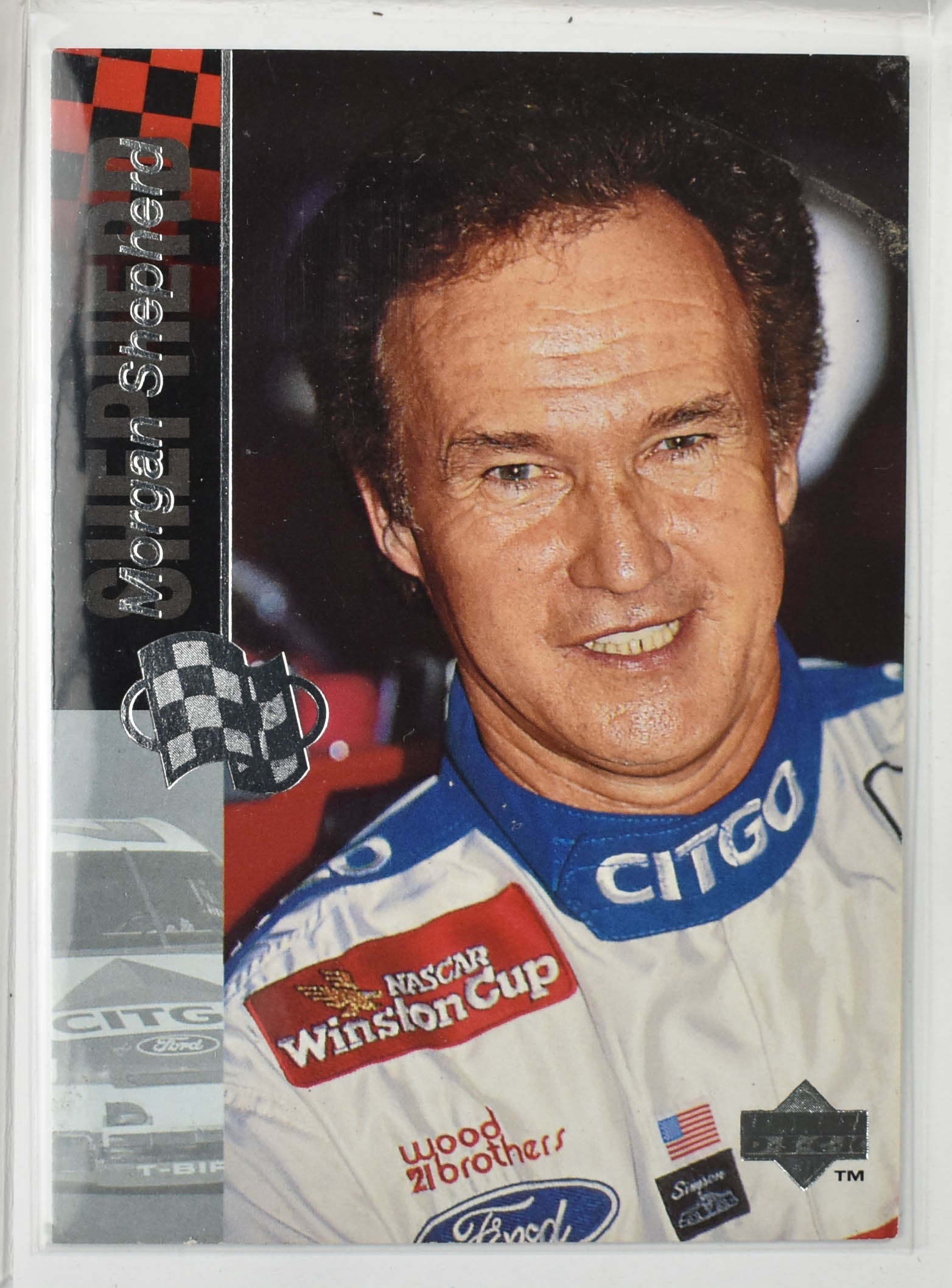 Morgan Shepherd 199 Upper Deck Nascar Card