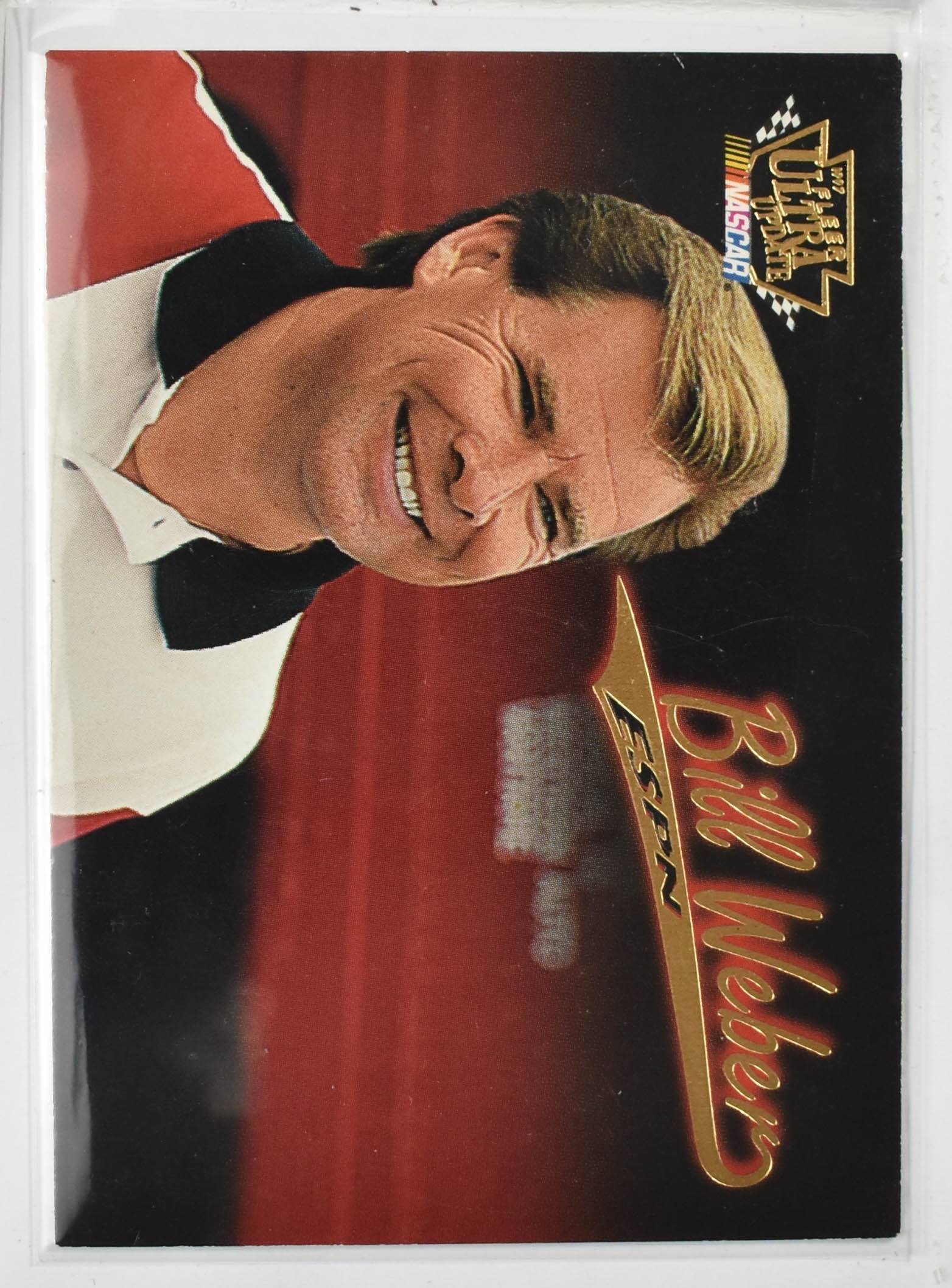 Bill Weber 36 Fleer 1997 Nascar Card