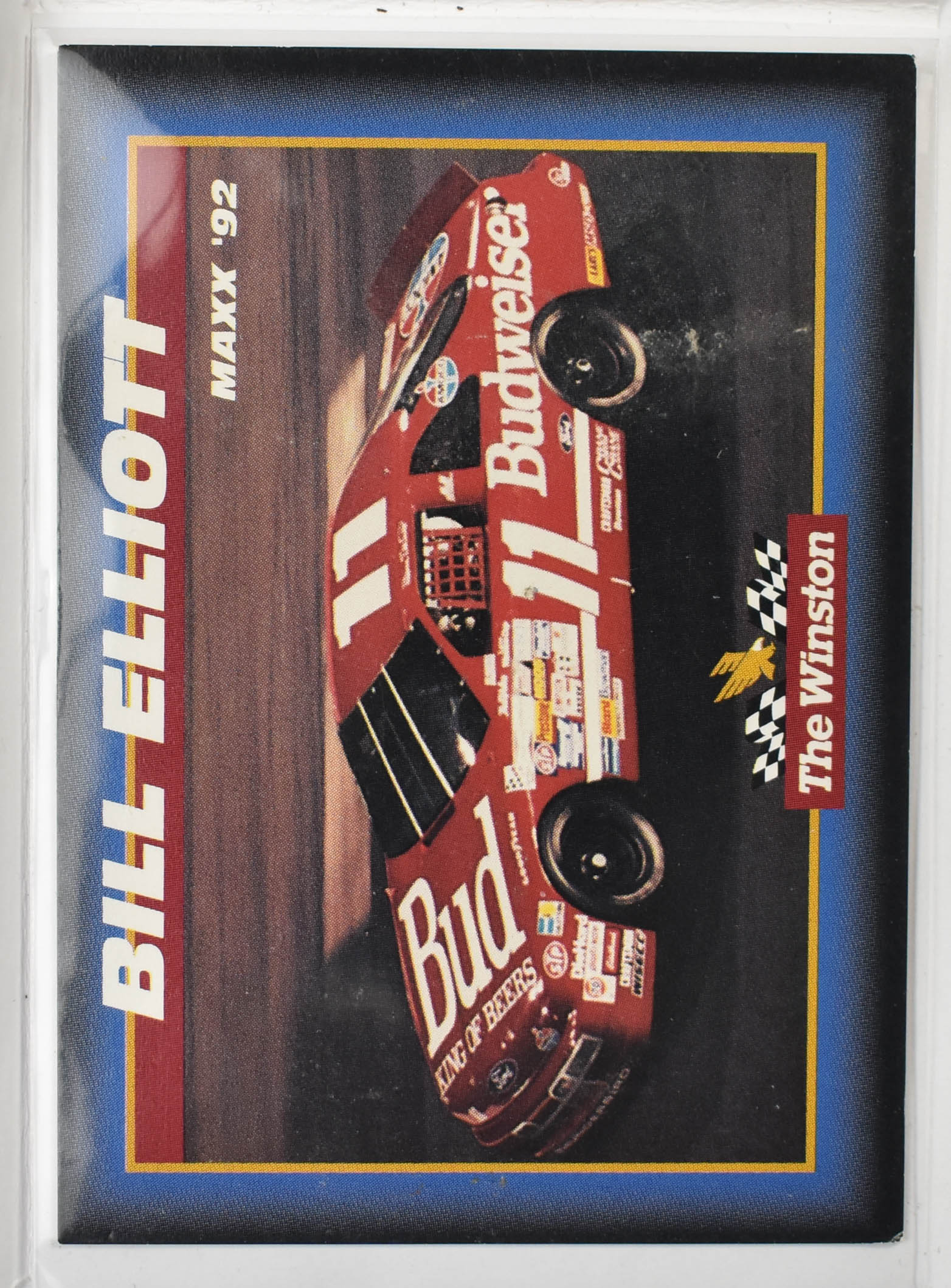 Bill Elliott 25 of 50 The Winston Nascar Card 1992