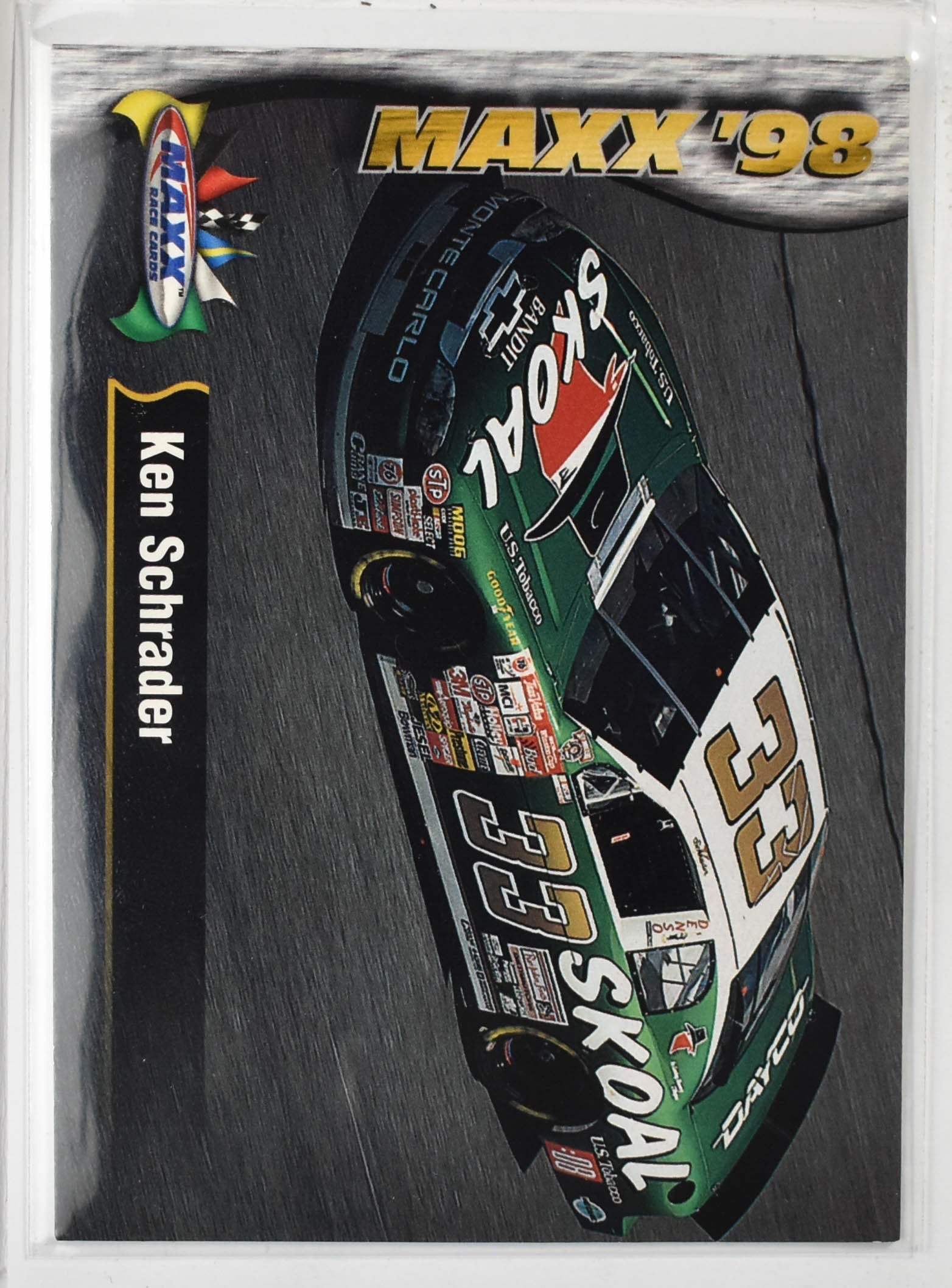 Ken Schrader 52 1998 Nascar Card