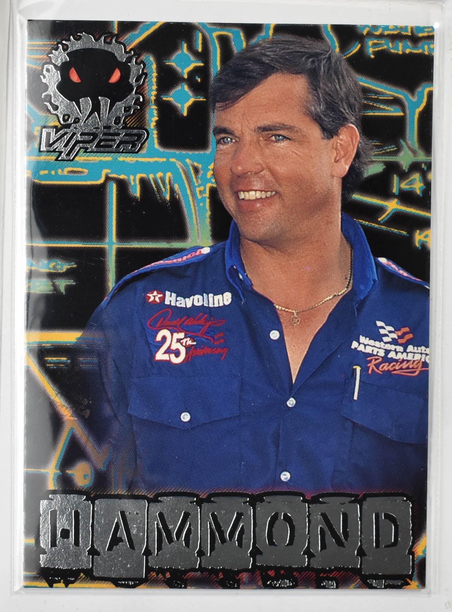 Hammond 56 Viper Wheels Nascar Card