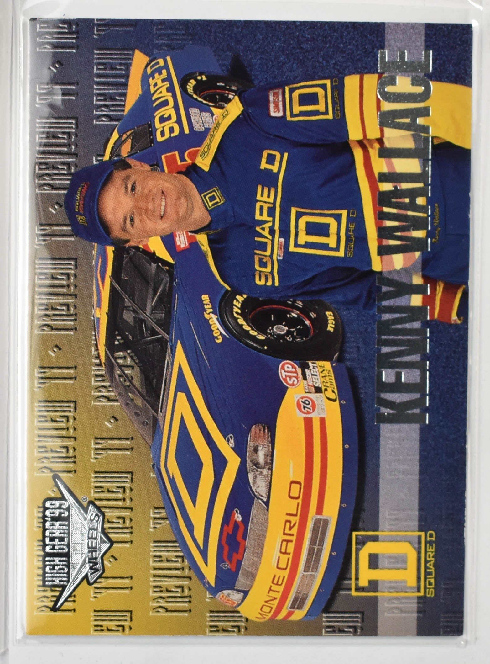 Kenny Wallace High Gear 1999 Nascar Card