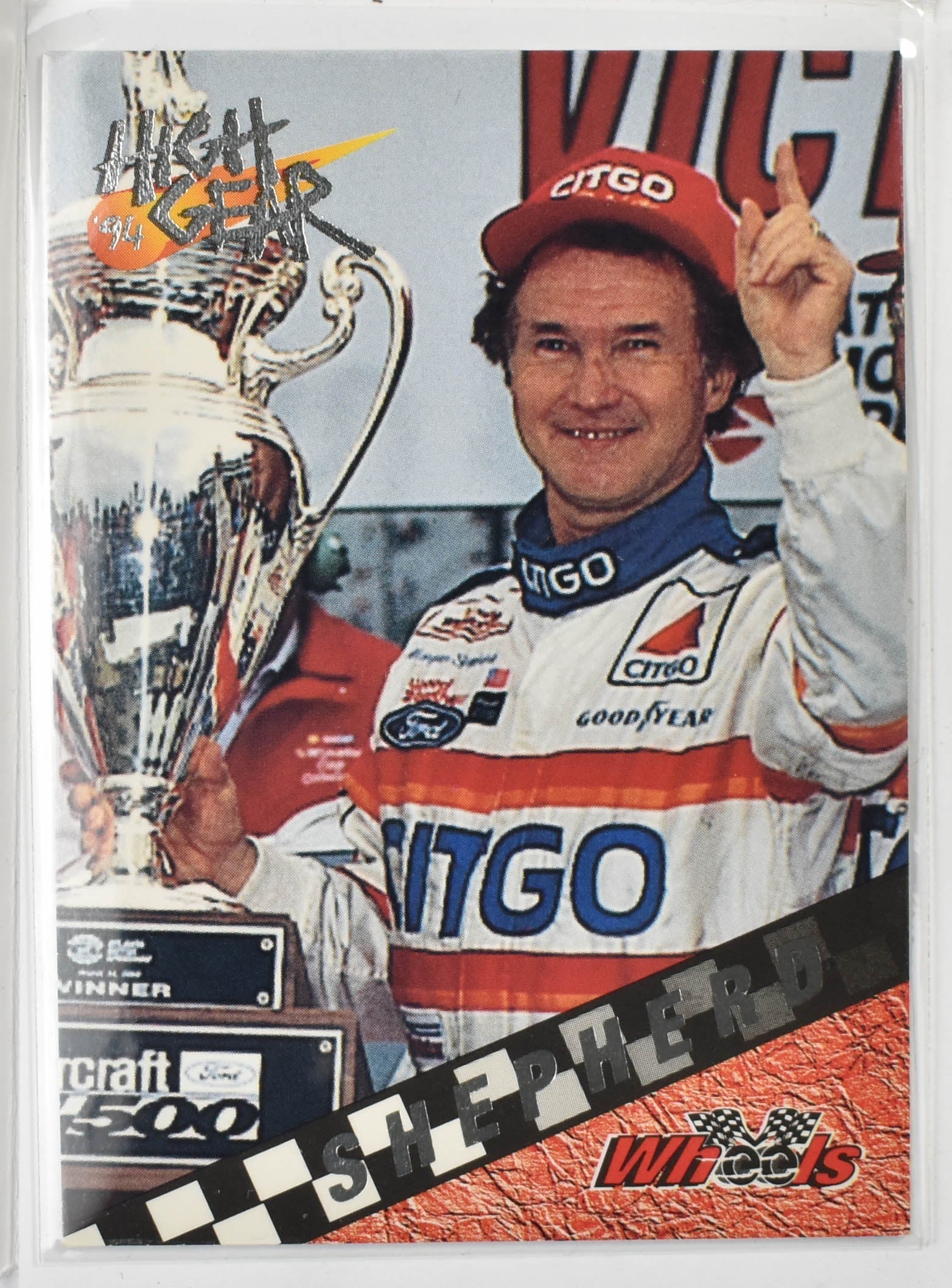 Morgan Shepherd 78 High Gear Nascar Card