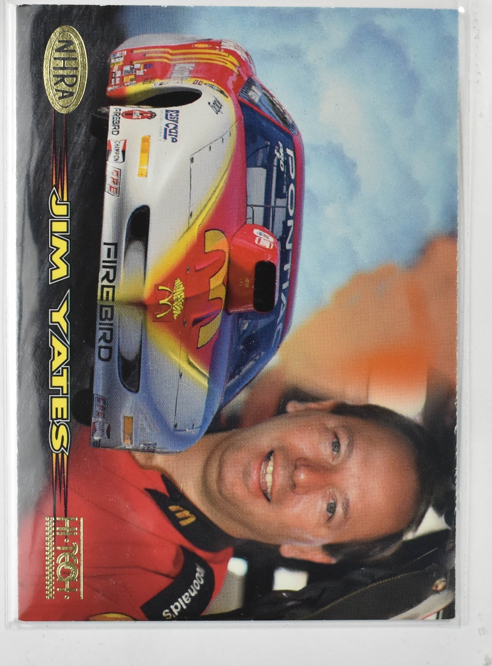 Jim Yates Hi Tech NHRA HT-33 1997 Nascar Card