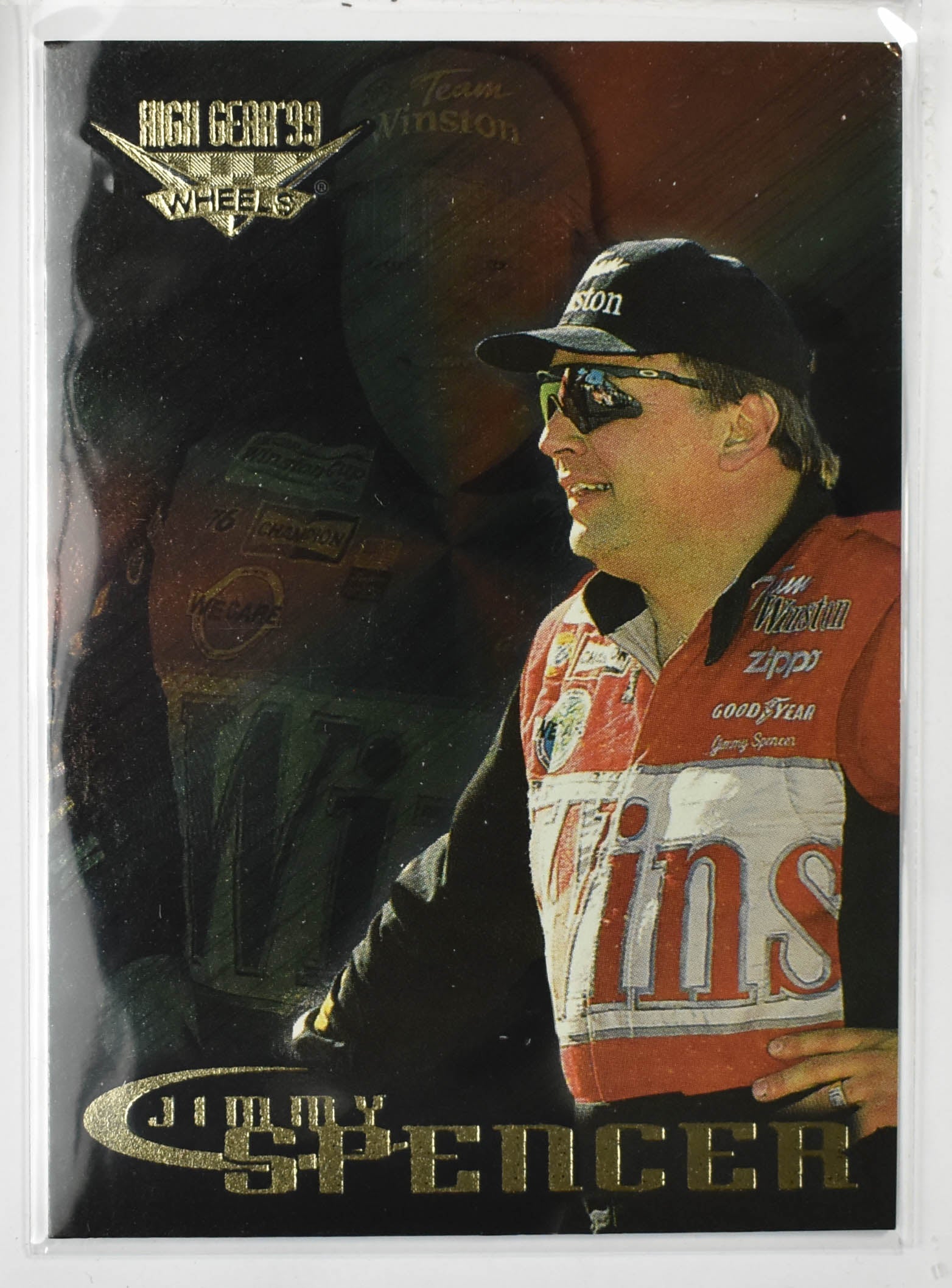 Jimmy Spencer 14 High Gear Nascar Card 1993