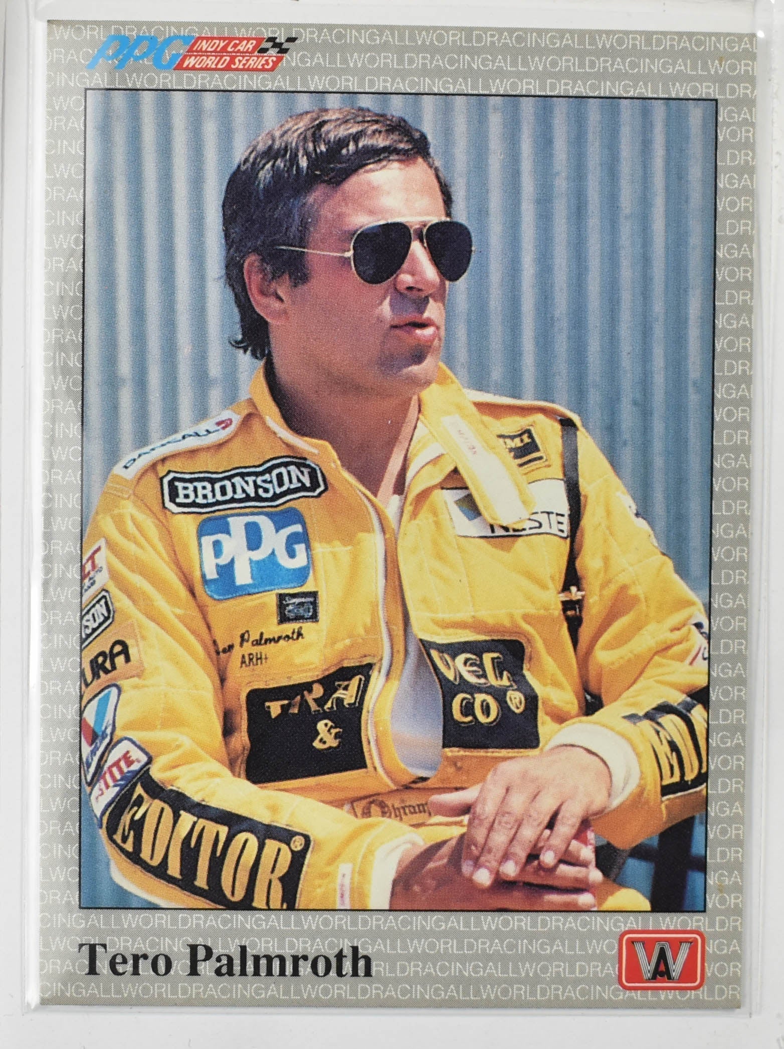 Tero Palmroth 3 PPG Indy Car Racing Card