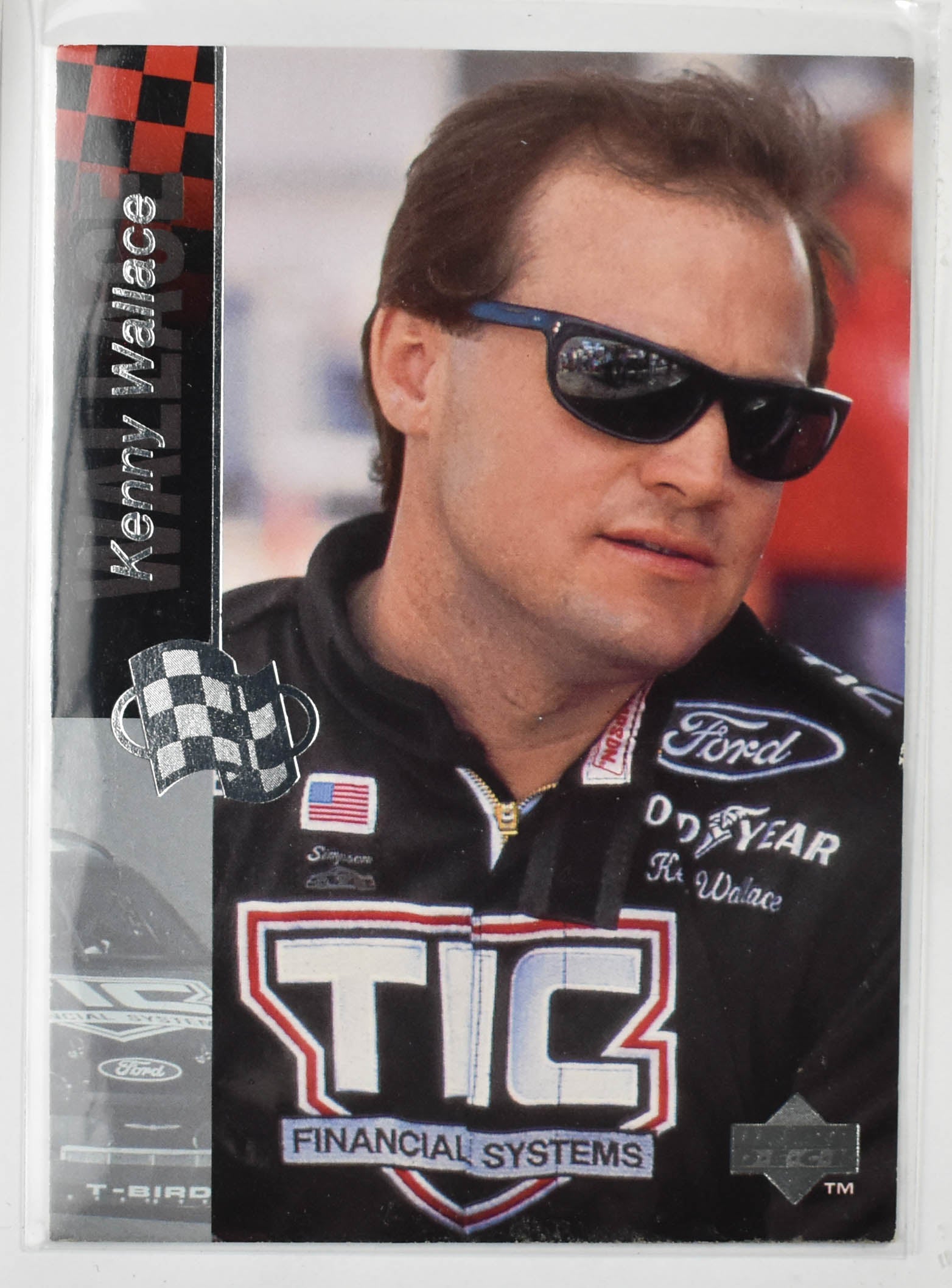 Kenny Wallace 222 Upper Deck Nascar Card