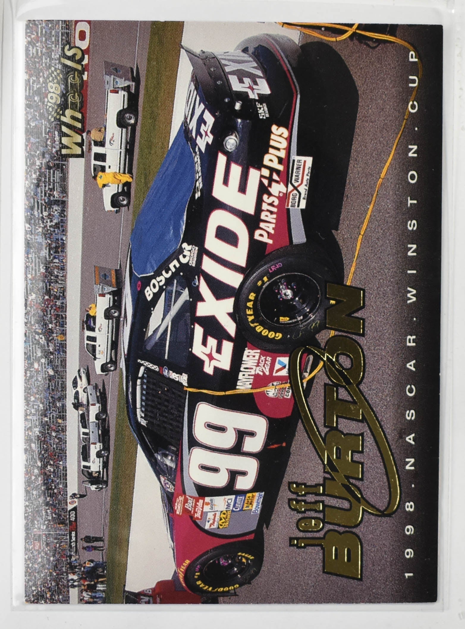 Jeff Burton 33 Nascar Card 1998