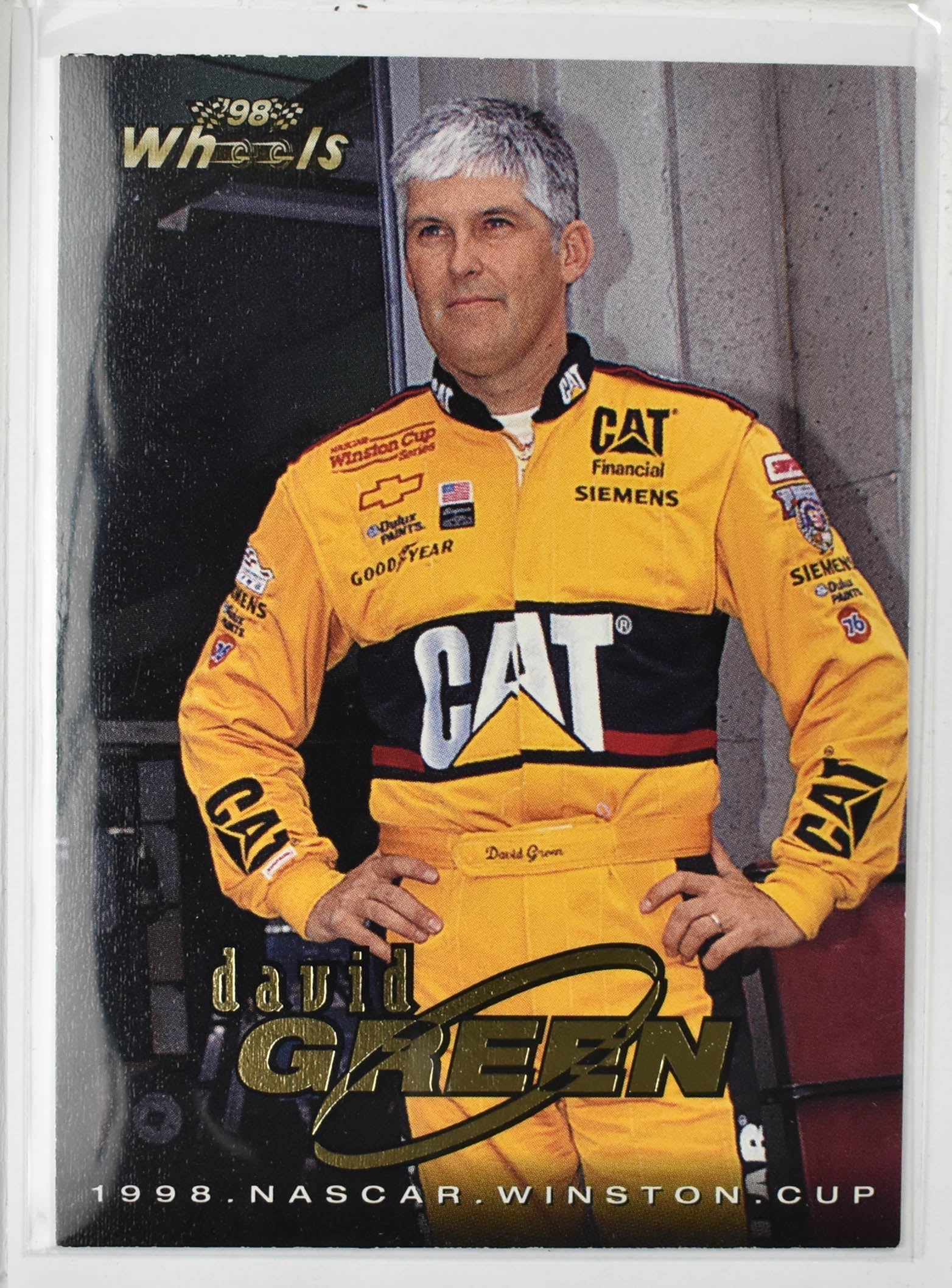 David Green 12 Nascar Card