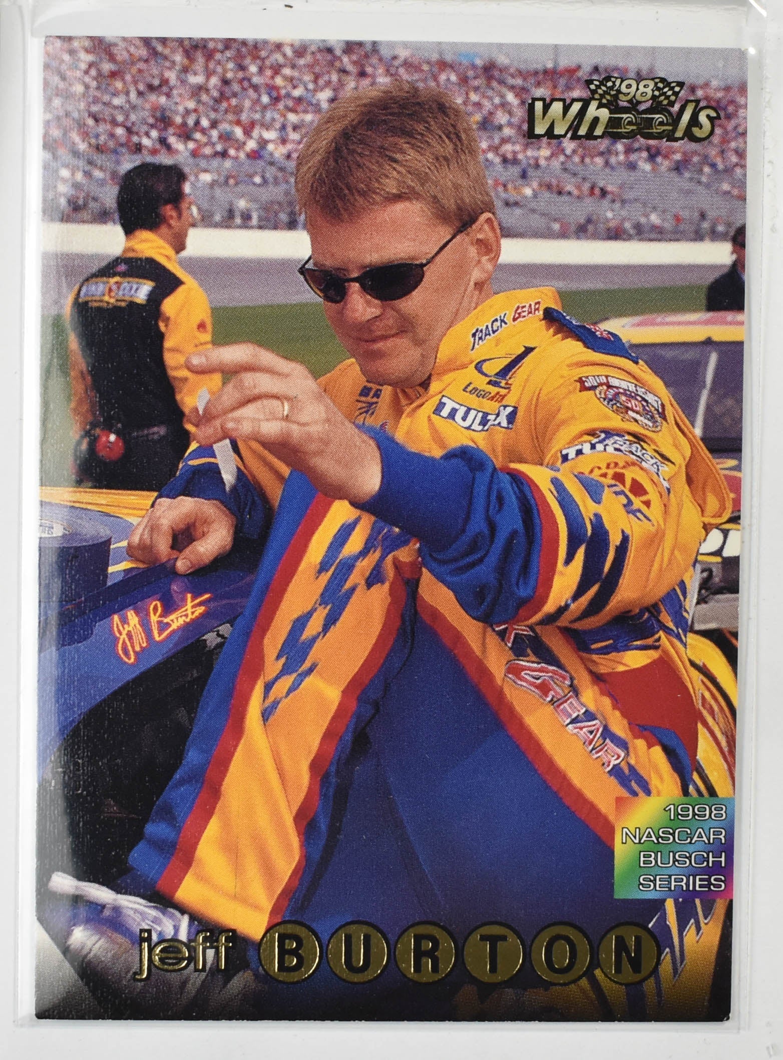 Jeff Burton 46 Nascar Card