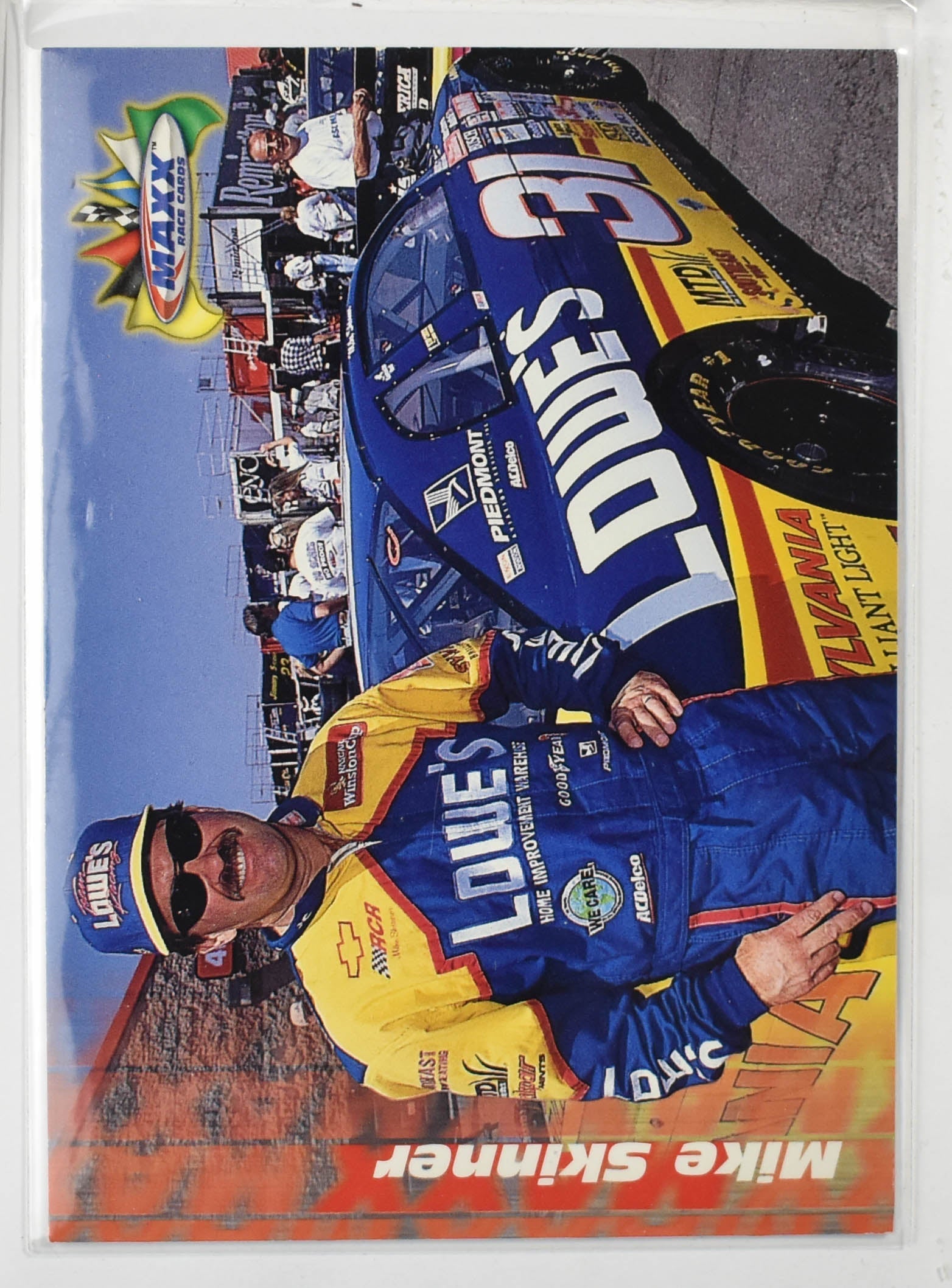 Mike Skinner 31 Nascar Card