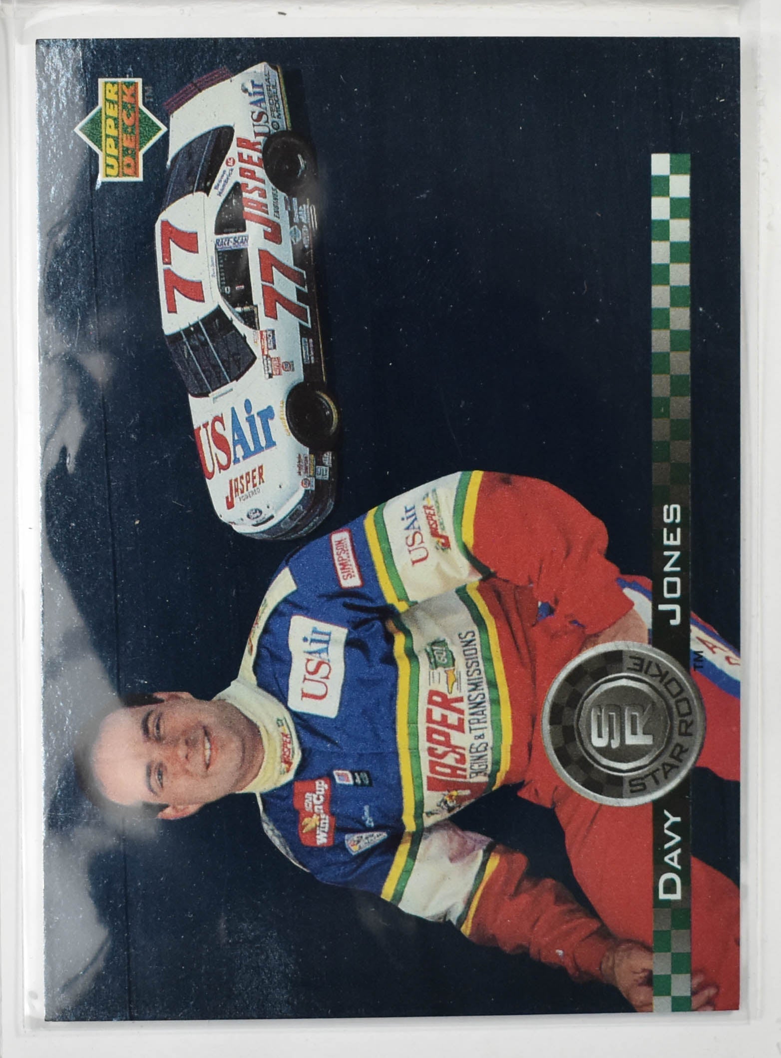 Davy Jones 180 Upper Deck Nascar Card