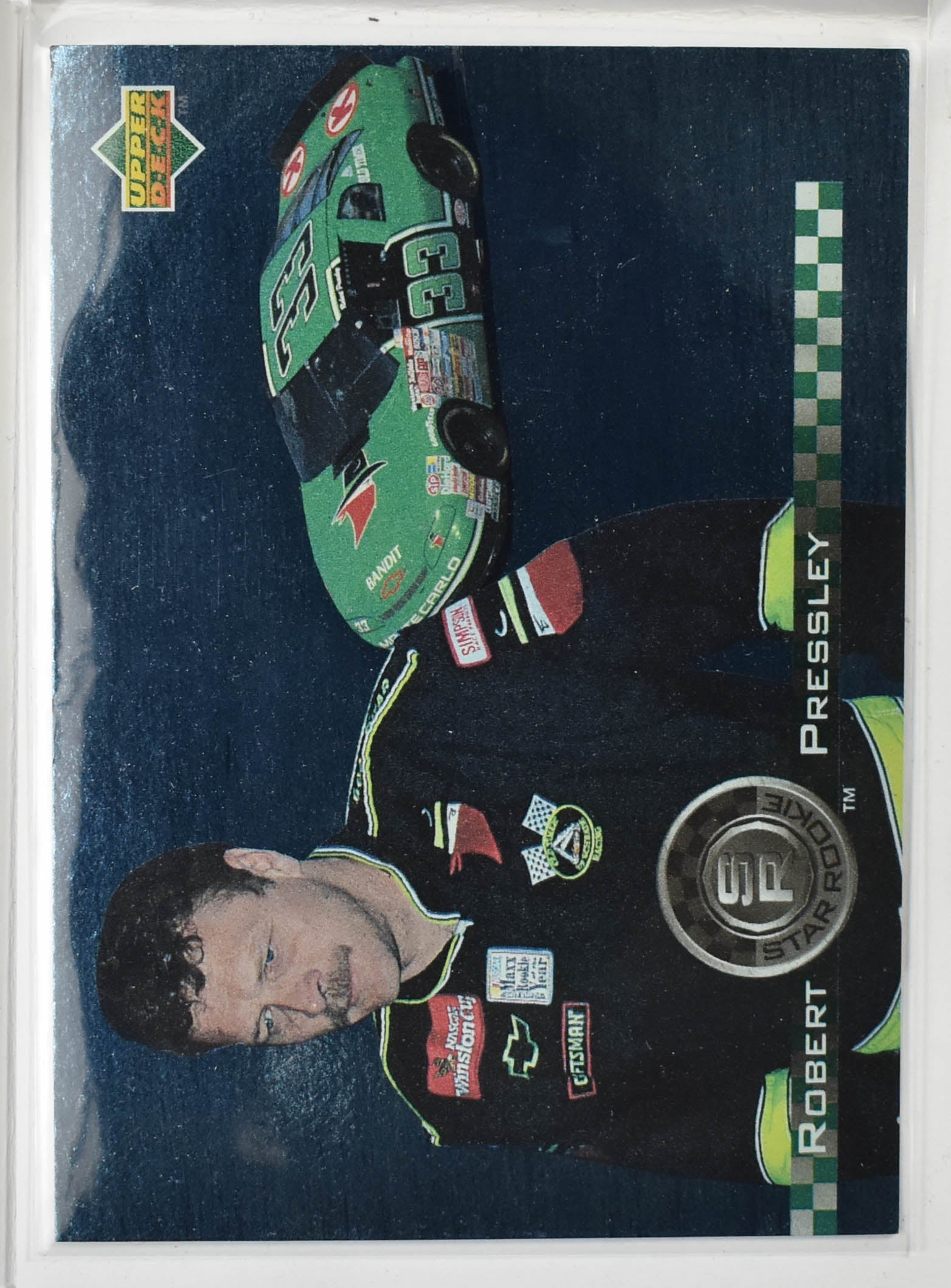 Robert Pressley 178 Nascar Card Upper Deck