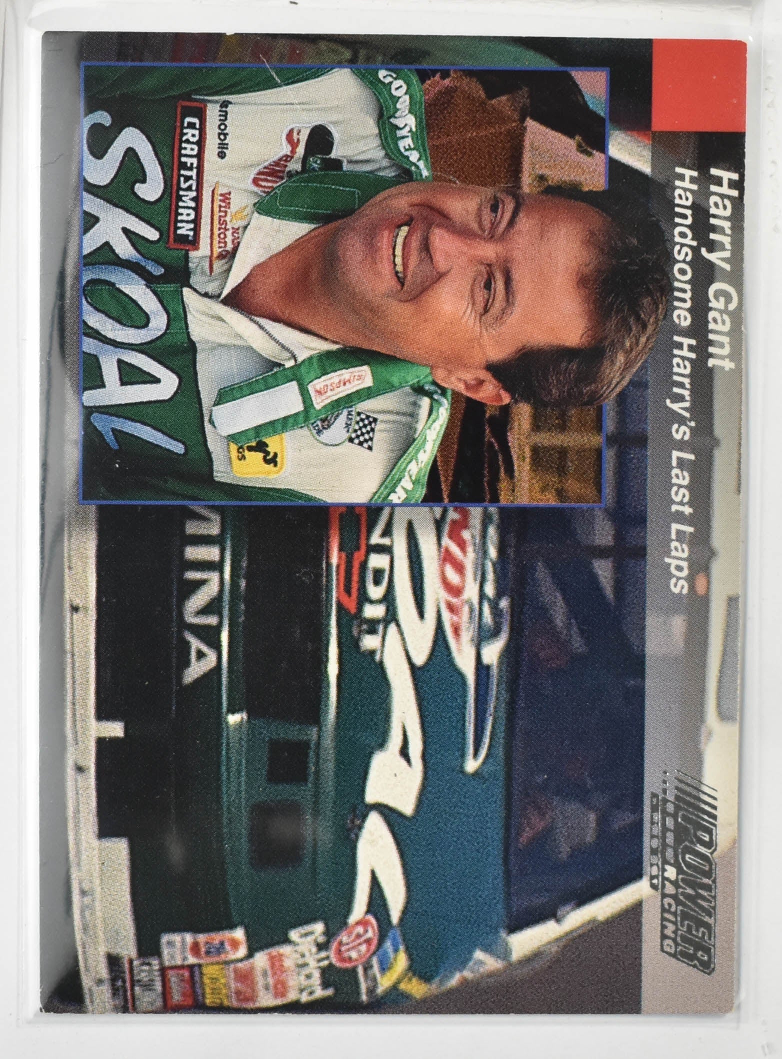 Harry Gant 16 Winston Cup 33 Power Racing Nascar Card