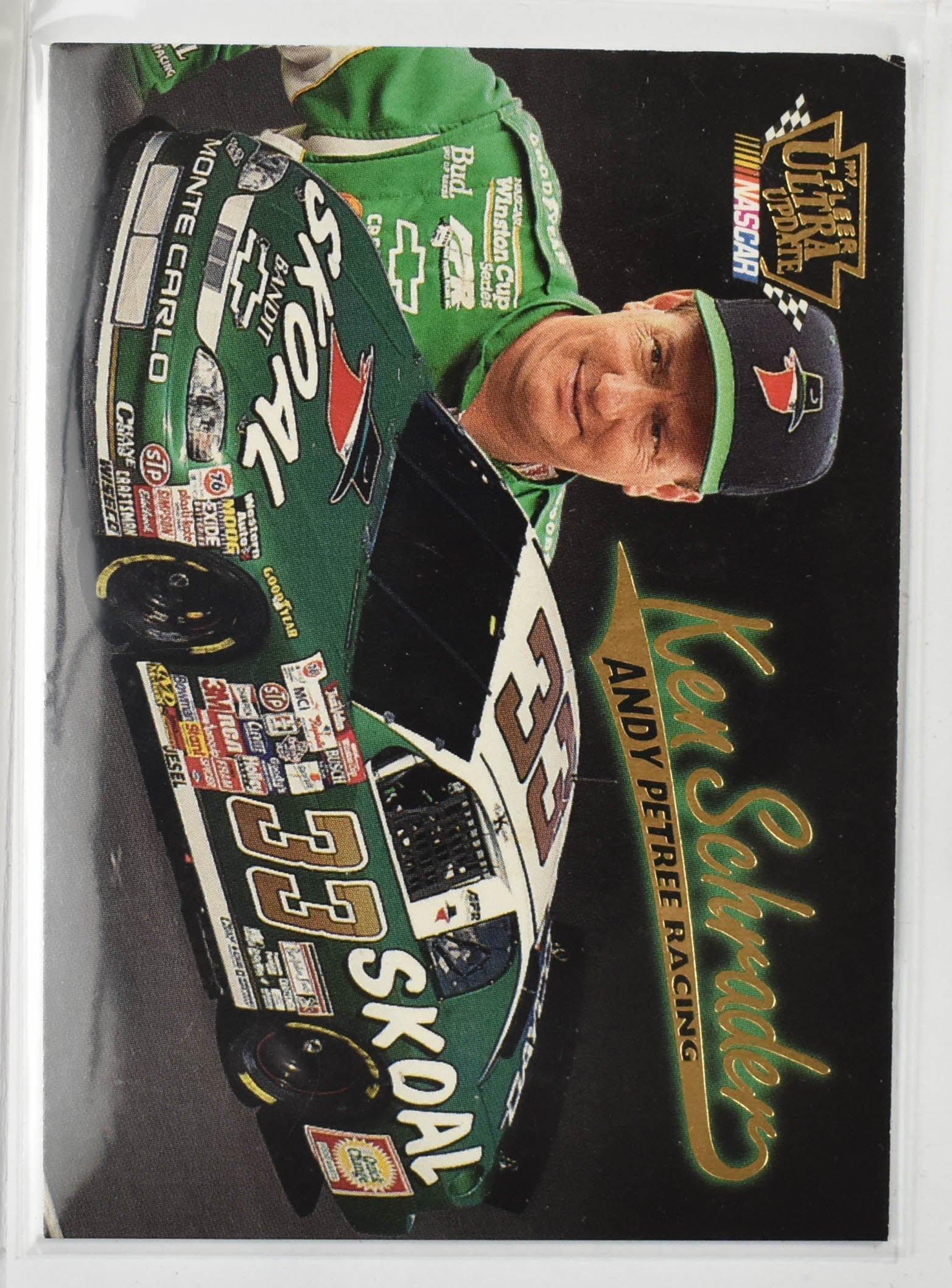 Ken Schrader 14 Fleer Skybox Nascar Card