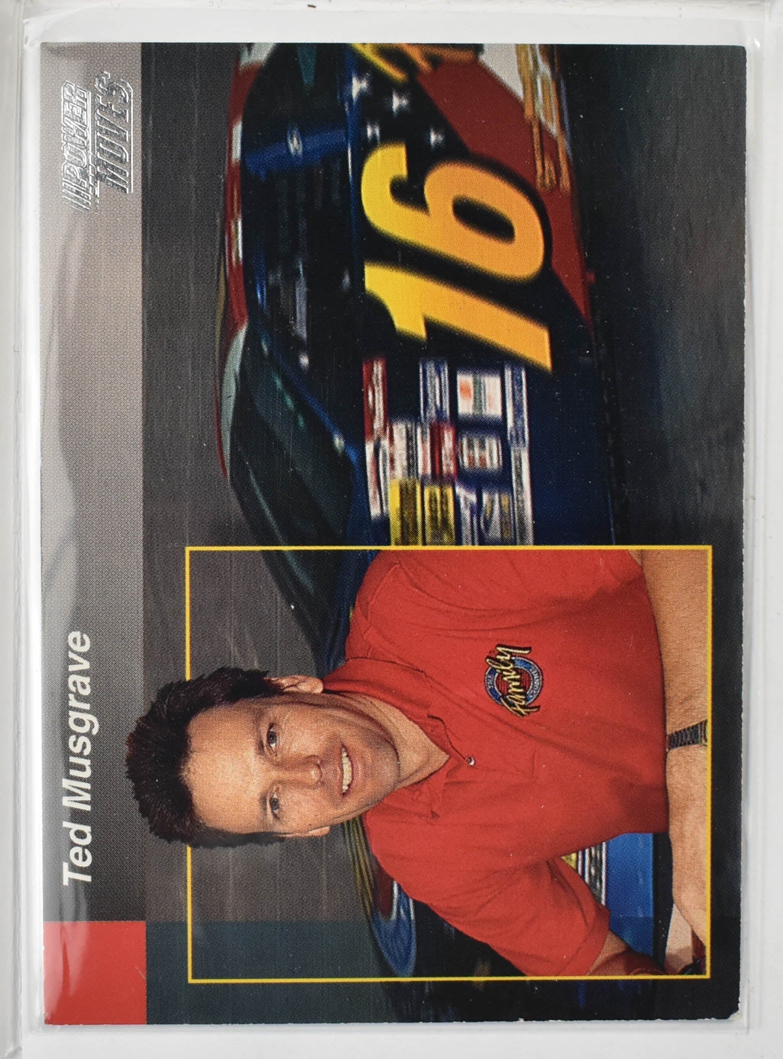 Ted Musgrave Preview 4 16 Power Racing Nascar Card