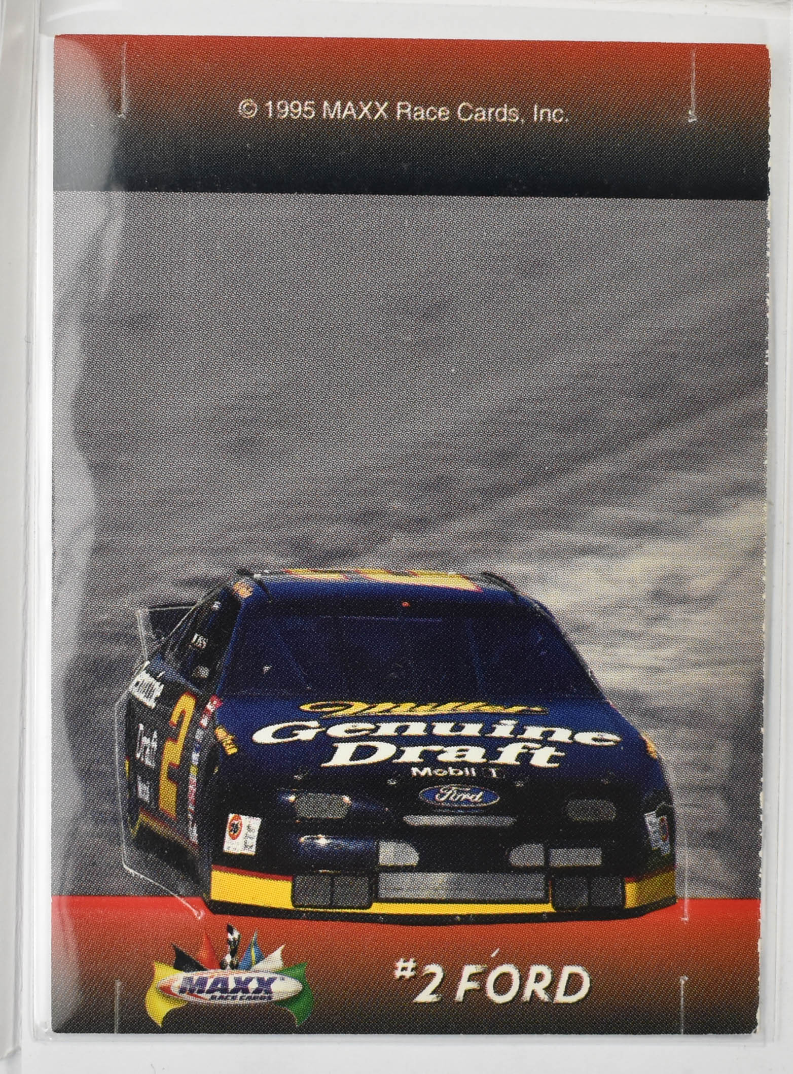 Ford 2 MAXX 1995 Race Cards Nascar